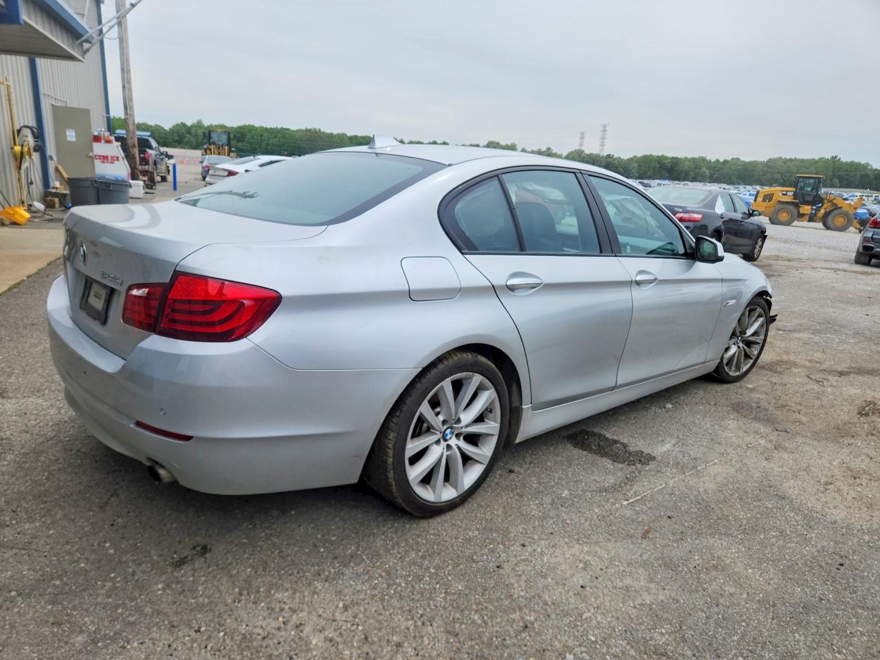 2011 Bmw 535 I Silver vin: WBAFR7C5XBC800741
