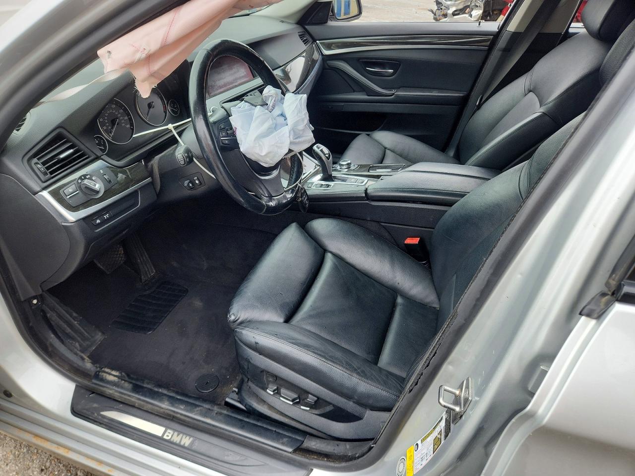 2011 Bmw 535 I Silver vin: WBAFR7C5XBC800741