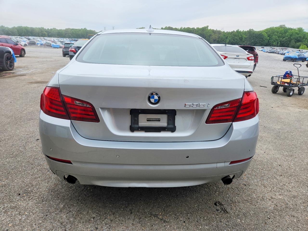 2011 Bmw 535 I Silver vin: WBAFR7C5XBC800741