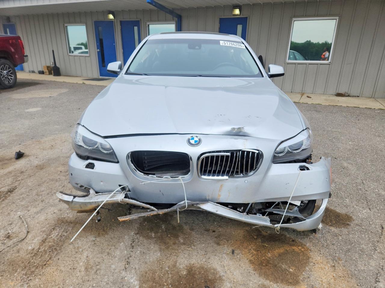 2011 Bmw 535 I Silver vin: WBAFR7C5XBC800741