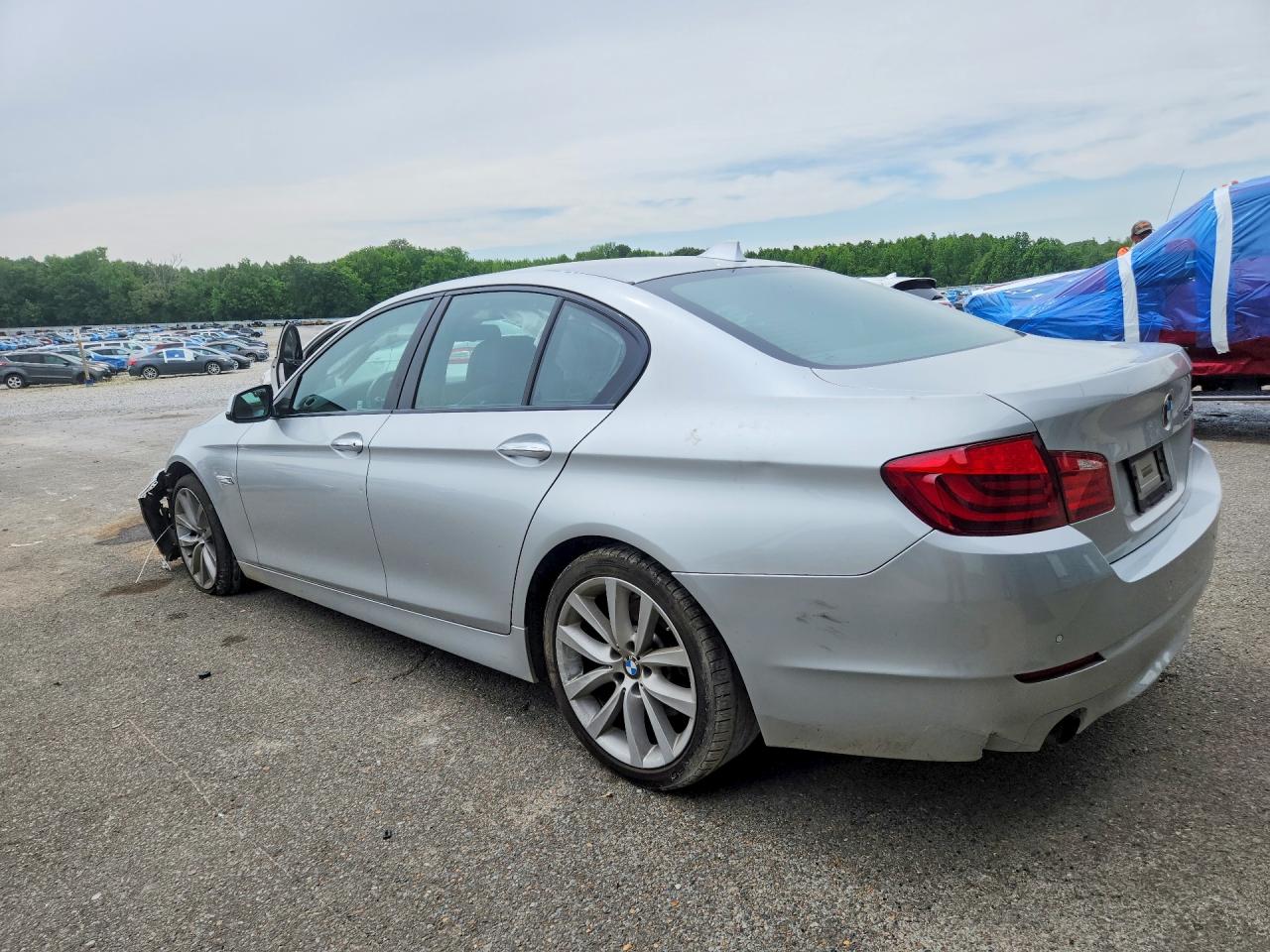 2011 Bmw 535 I Silver vin: WBAFR7C5XBC800741