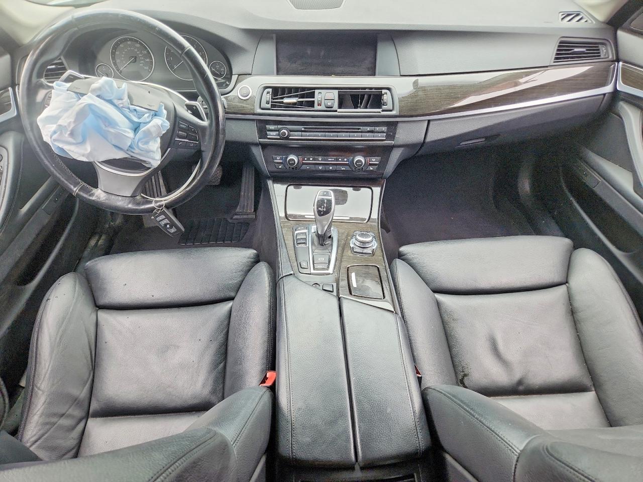 2011 Bmw 535 I Silver vin: WBAFR7C5XBC800741