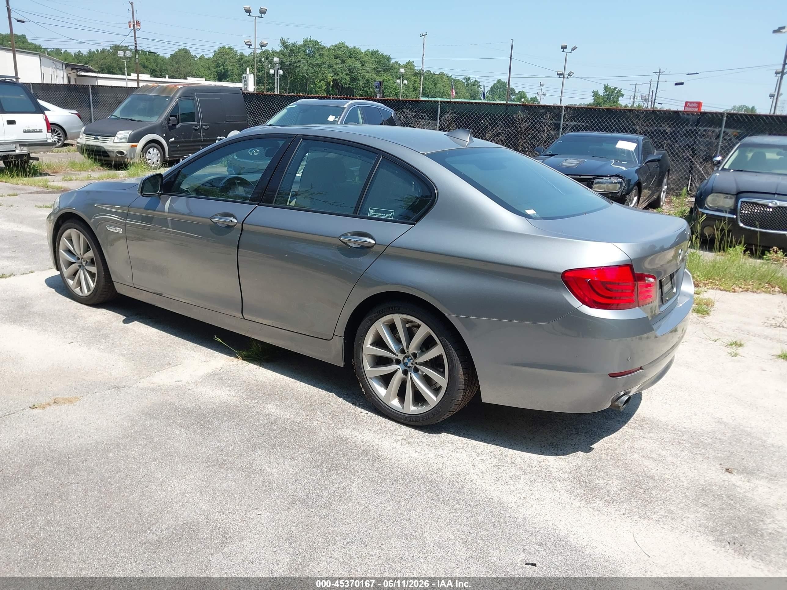 2011 Bmw 535i   Серебряный vin: WBAFR7C5XBC801338