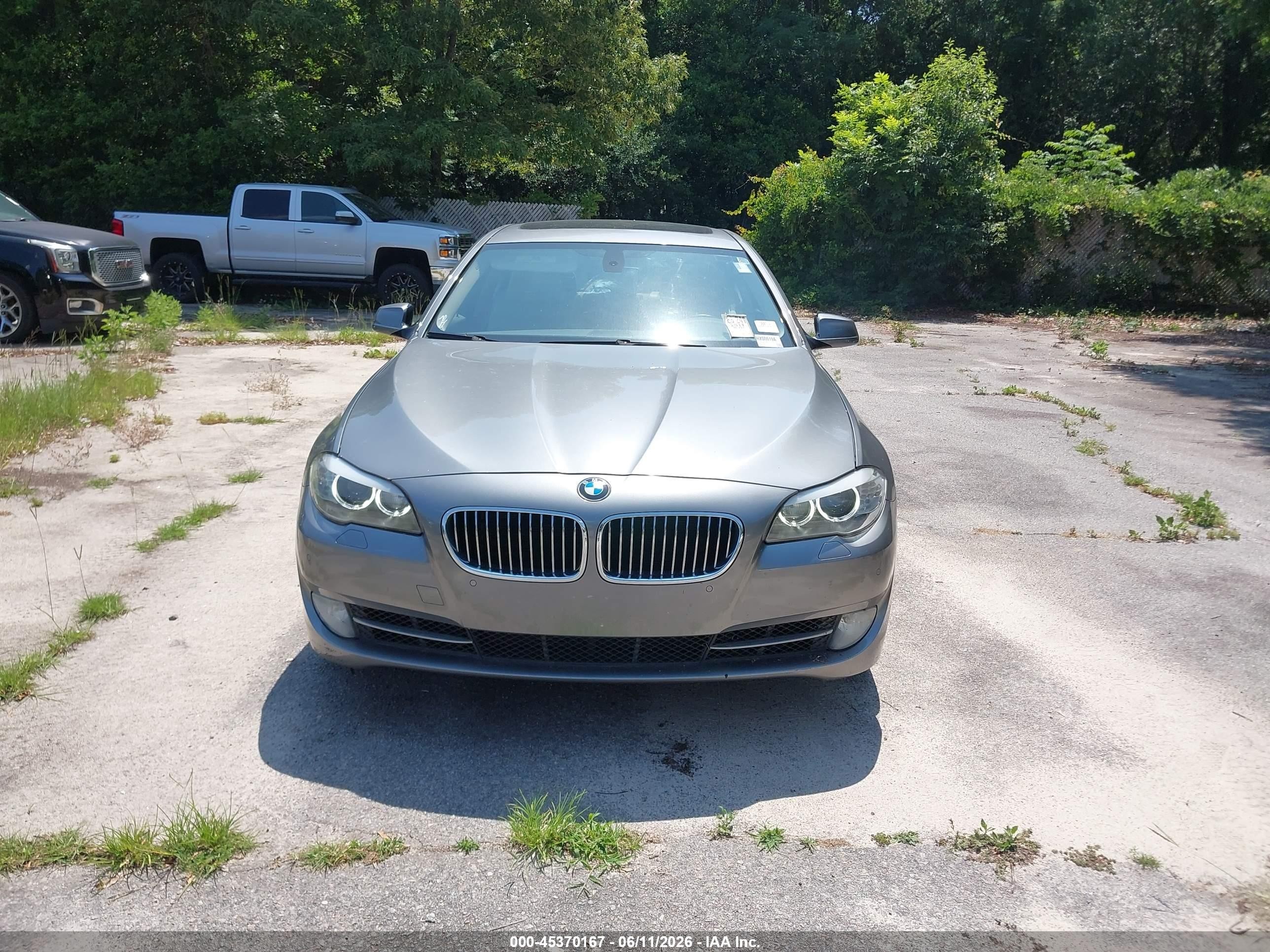 2011 Bmw 535i   Серебряный vin: WBAFR7C5XBC801338