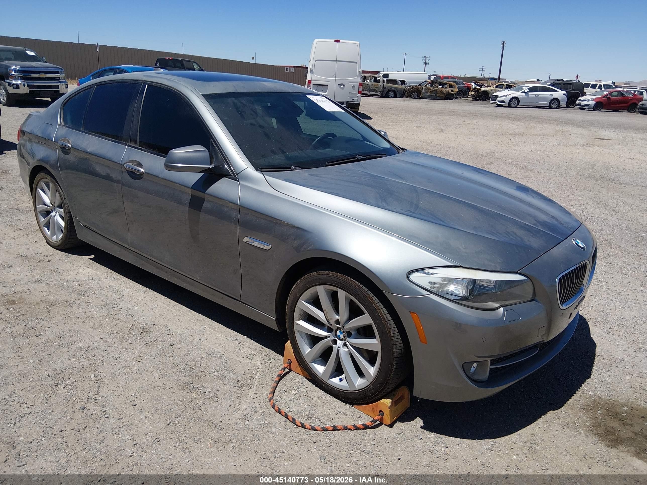 2011 Bmw 535i   Gray vin: WBAFR7C5XBC802912