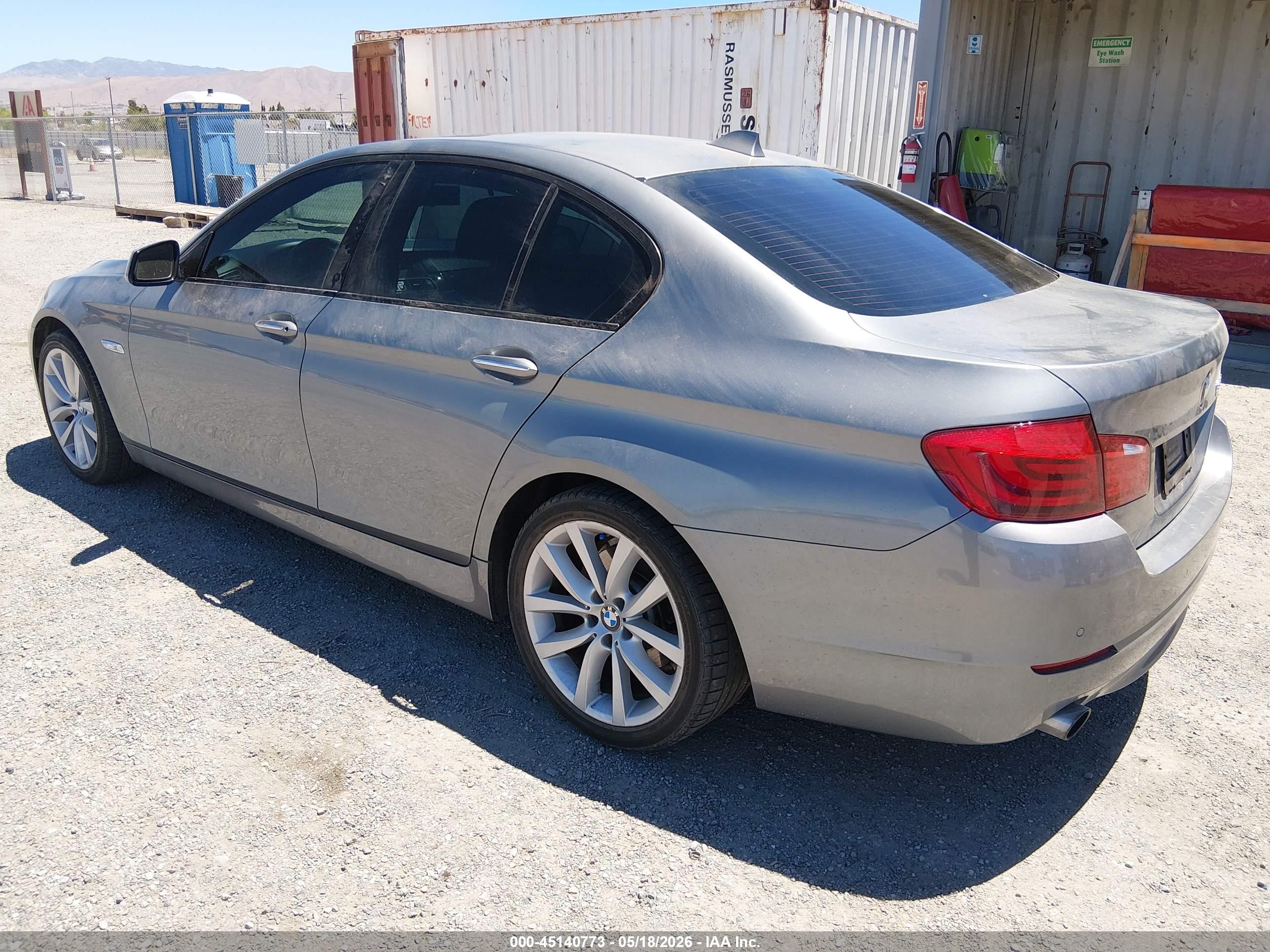 2011 Bmw 535i   Серый vin: WBAFR7C5XBC802912