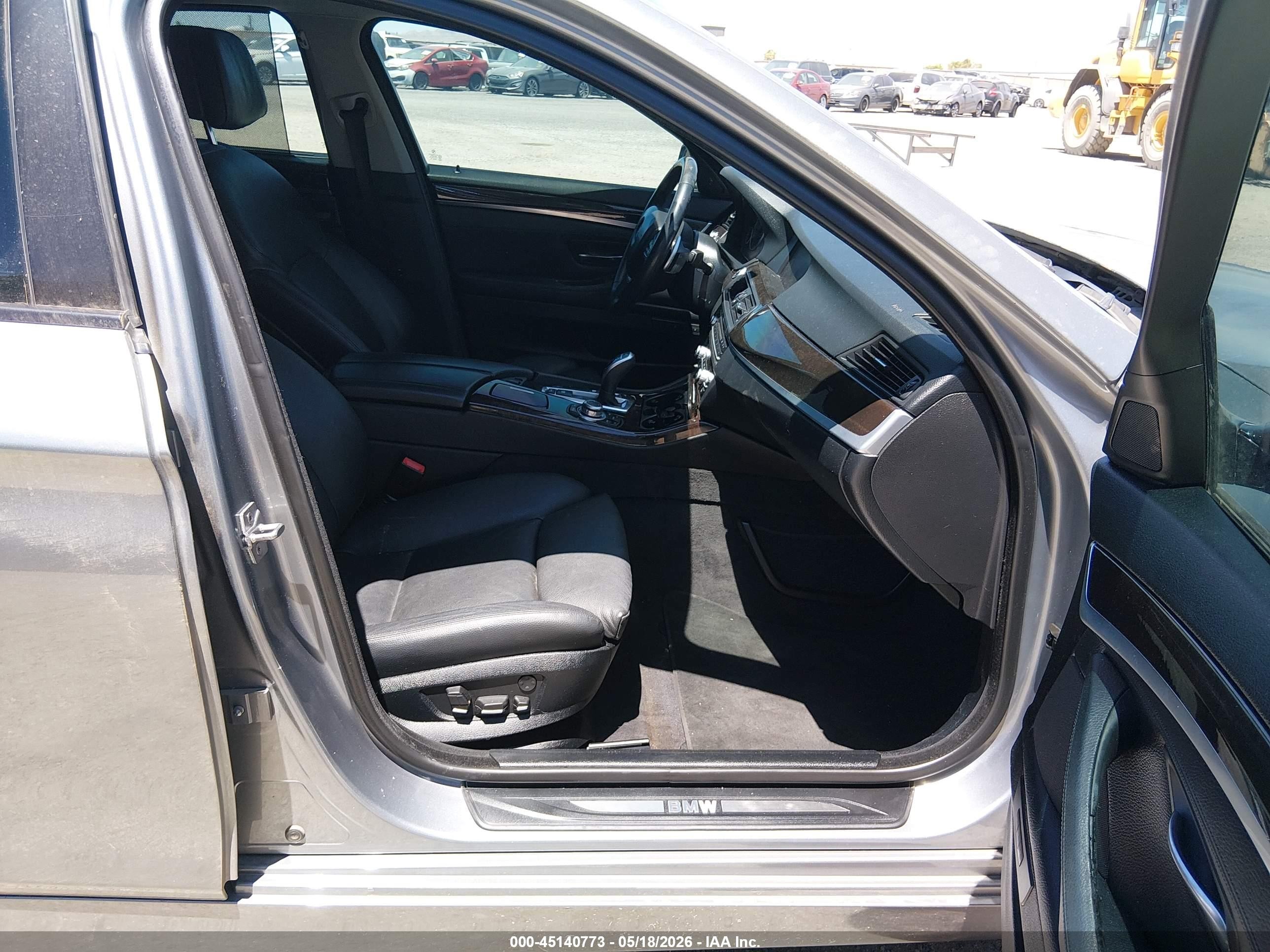 2011 Bmw 535i   Серый vin: WBAFR7C5XBC802912