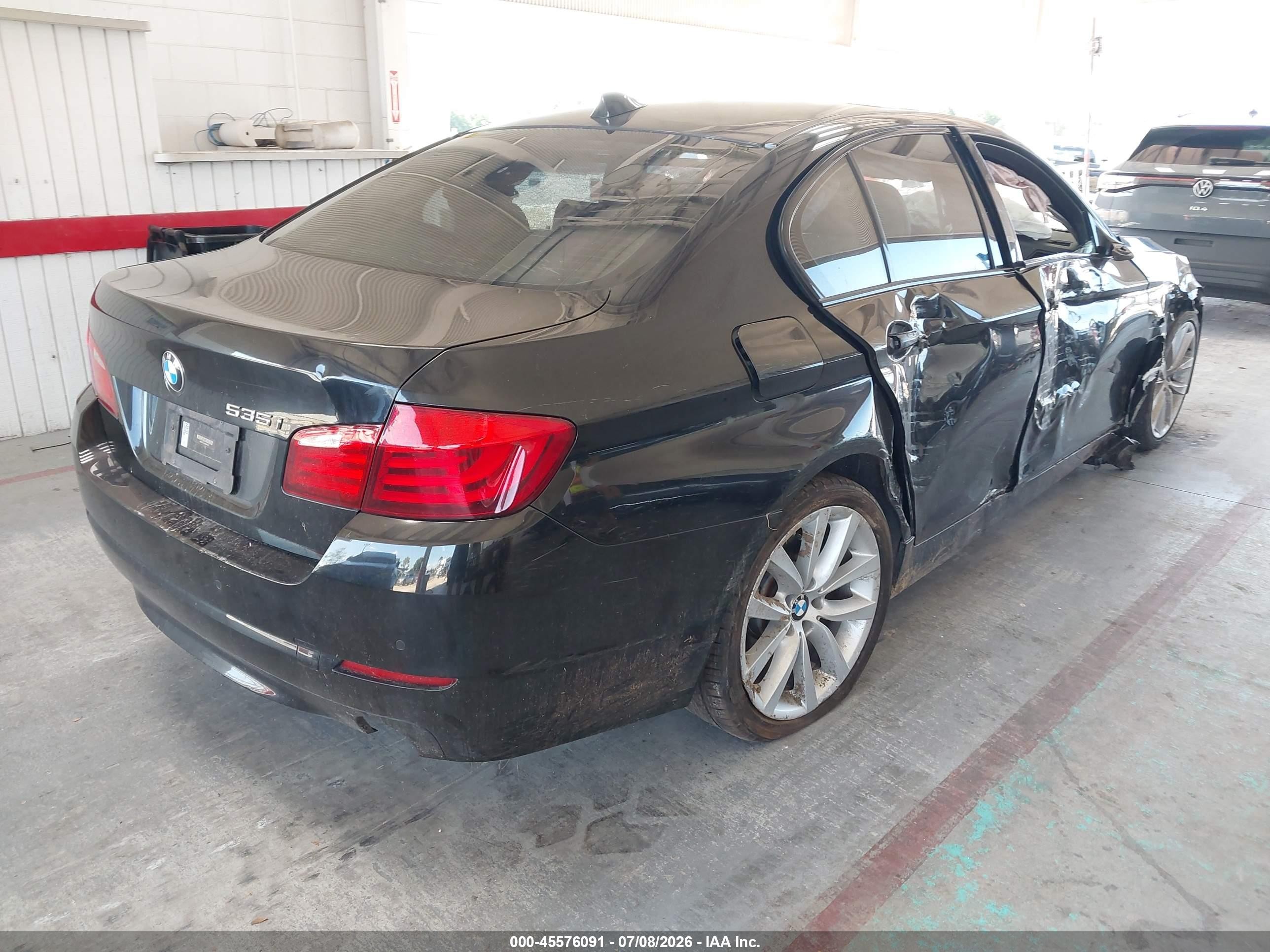 2011 Bmw 535i   Black vin: WBAFR7C5XBC804501