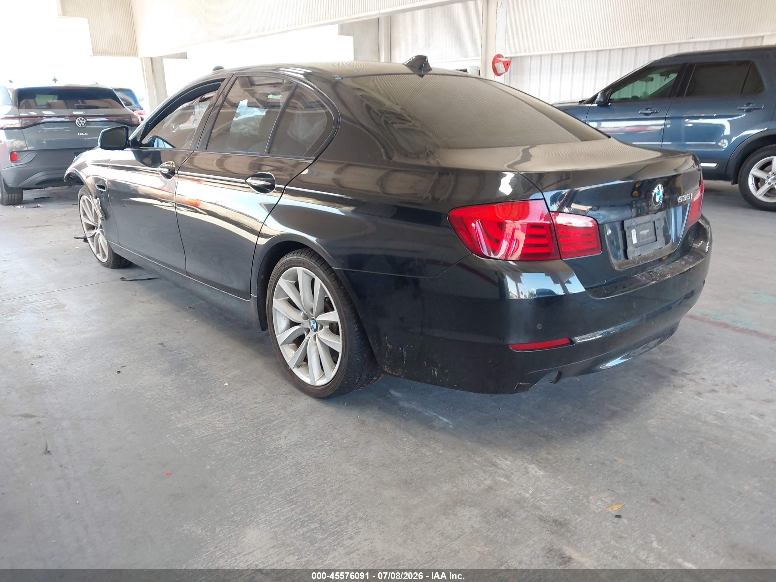 2011 Bmw 535i   Black vin: WBAFR7C5XBC804501