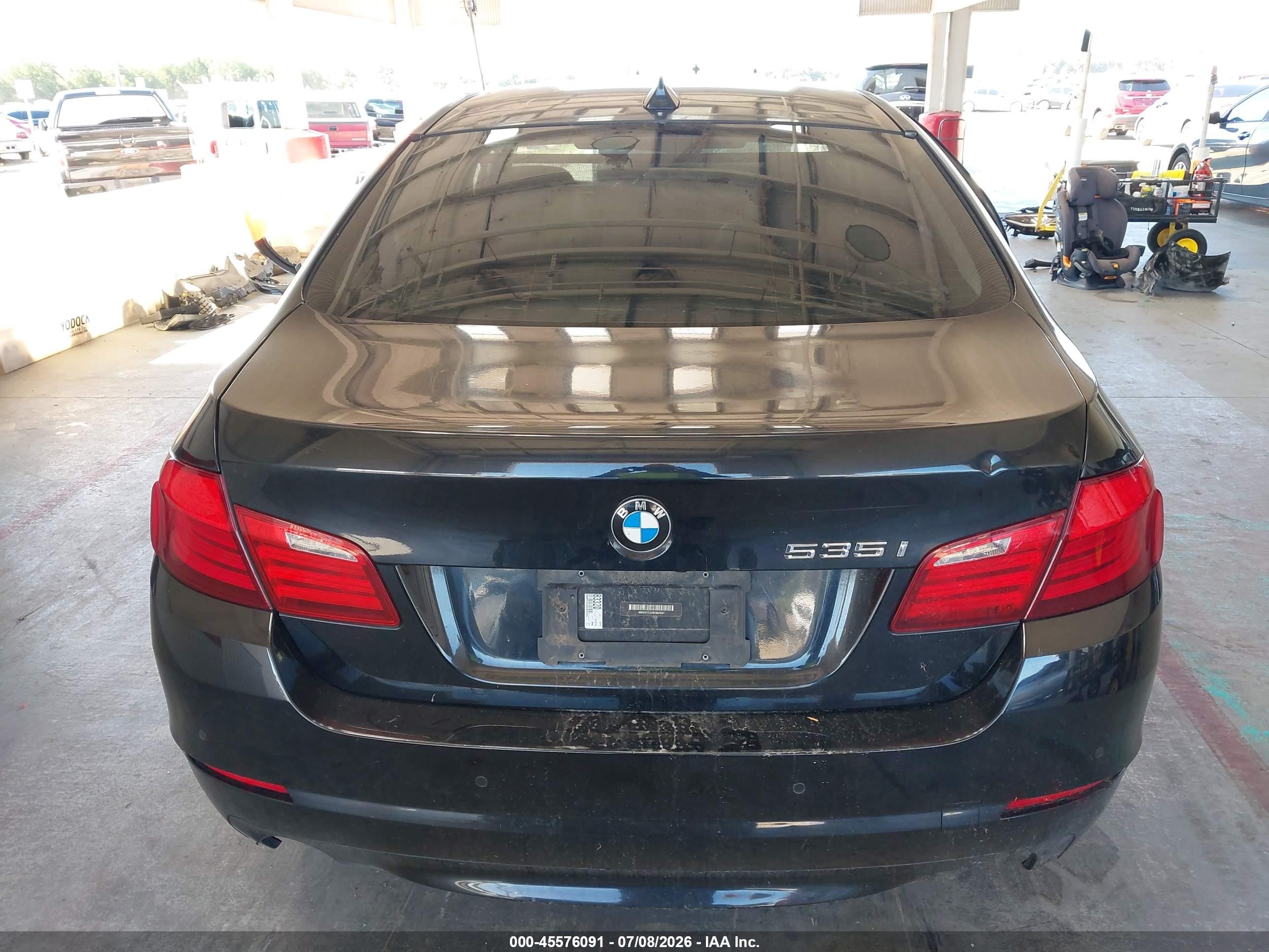 2011 Bmw 535i   Black vin: WBAFR7C5XBC804501