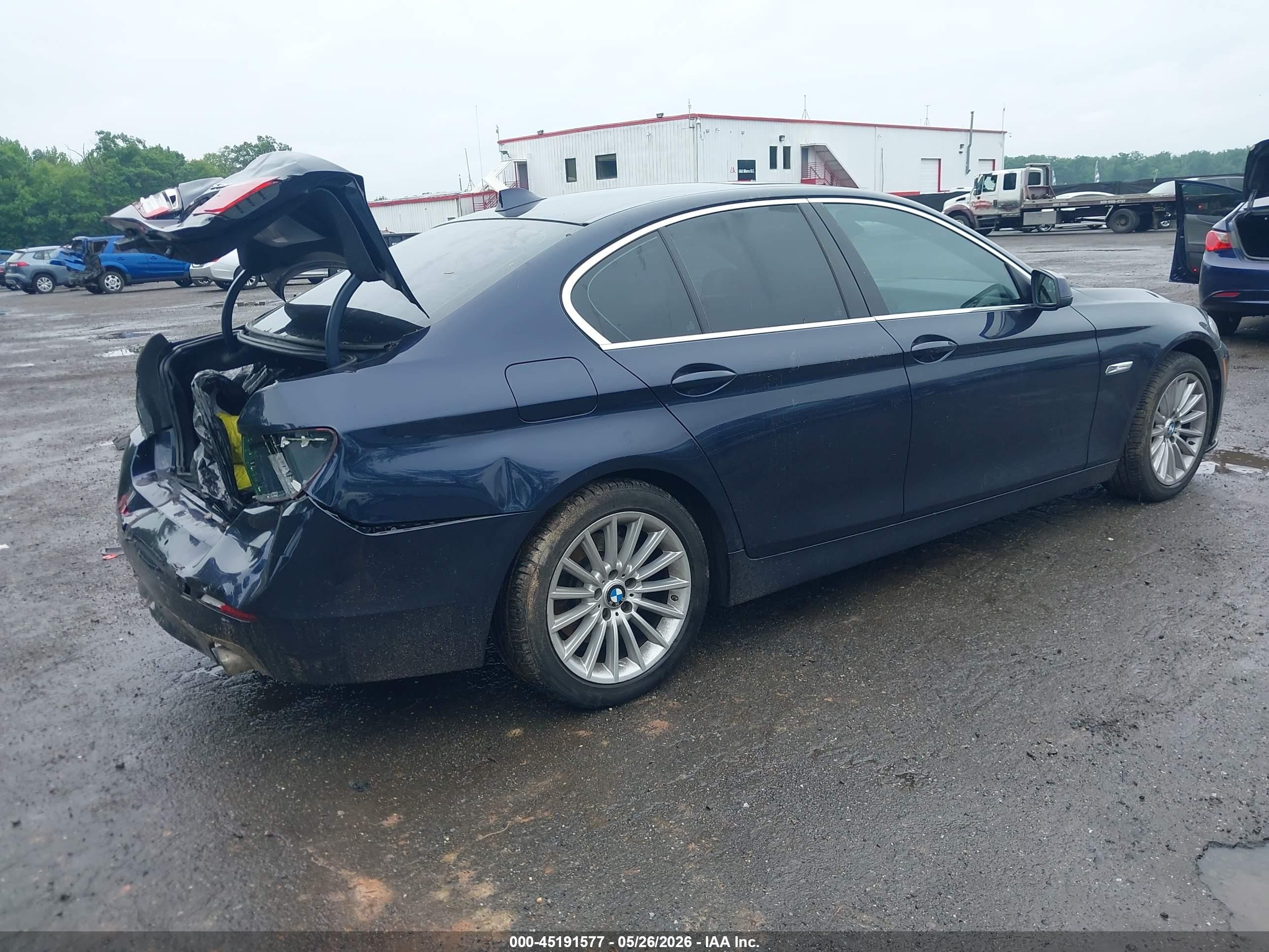 2011 Bmw 535i   Blue vin: WBAFR7C5XBC807592