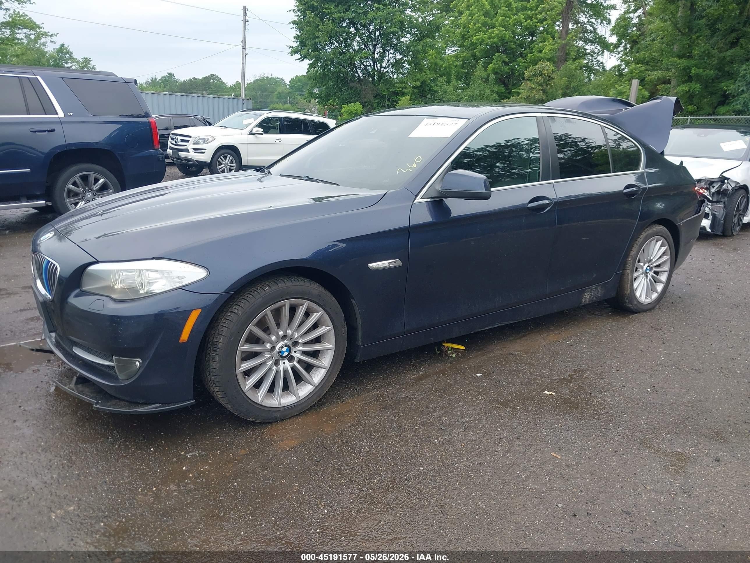 2011 Bmw 535i   Blue vin: WBAFR7C5XBC807592