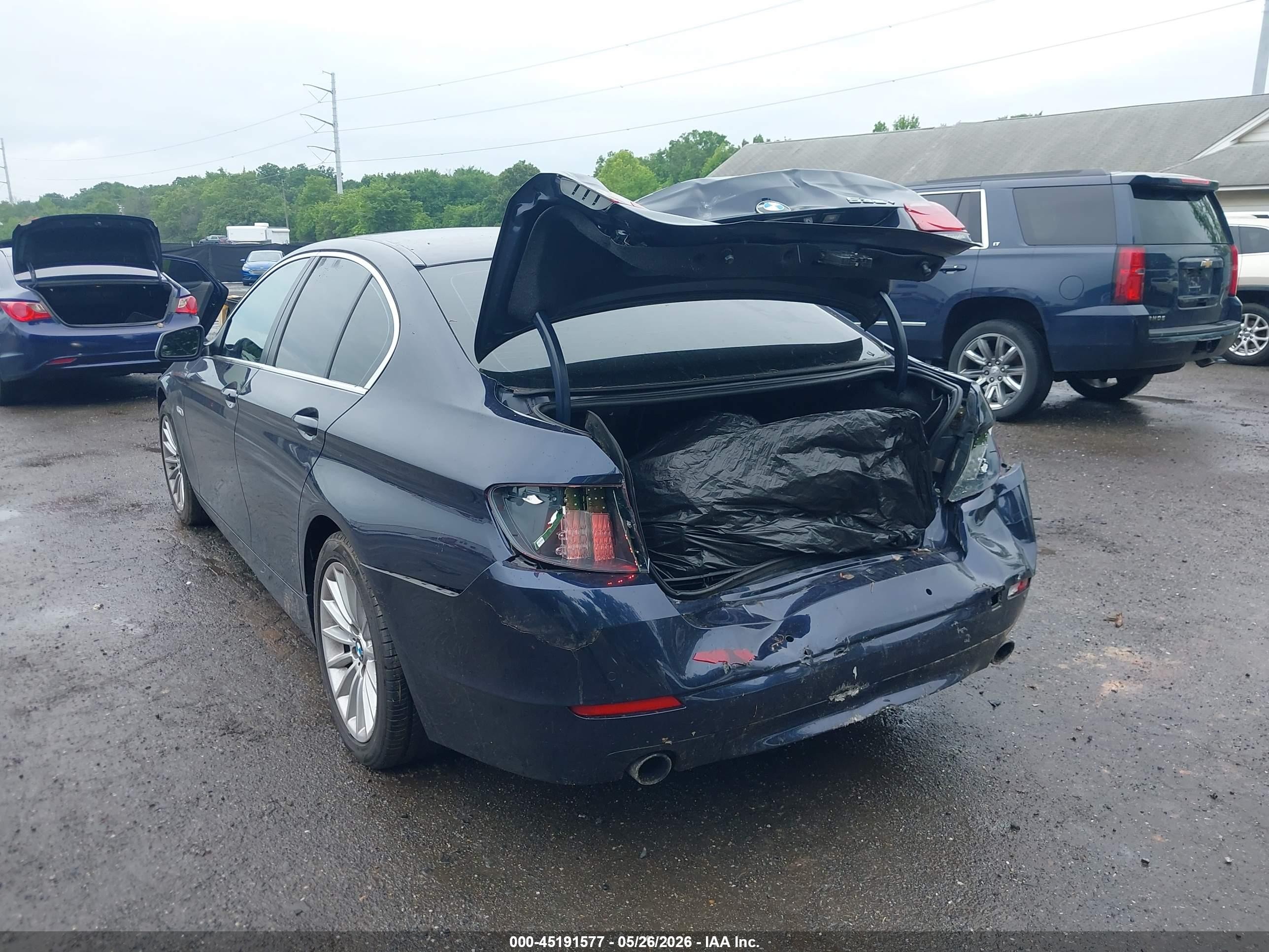 2011 Bmw 535i   Blue vin: WBAFR7C5XBC807592