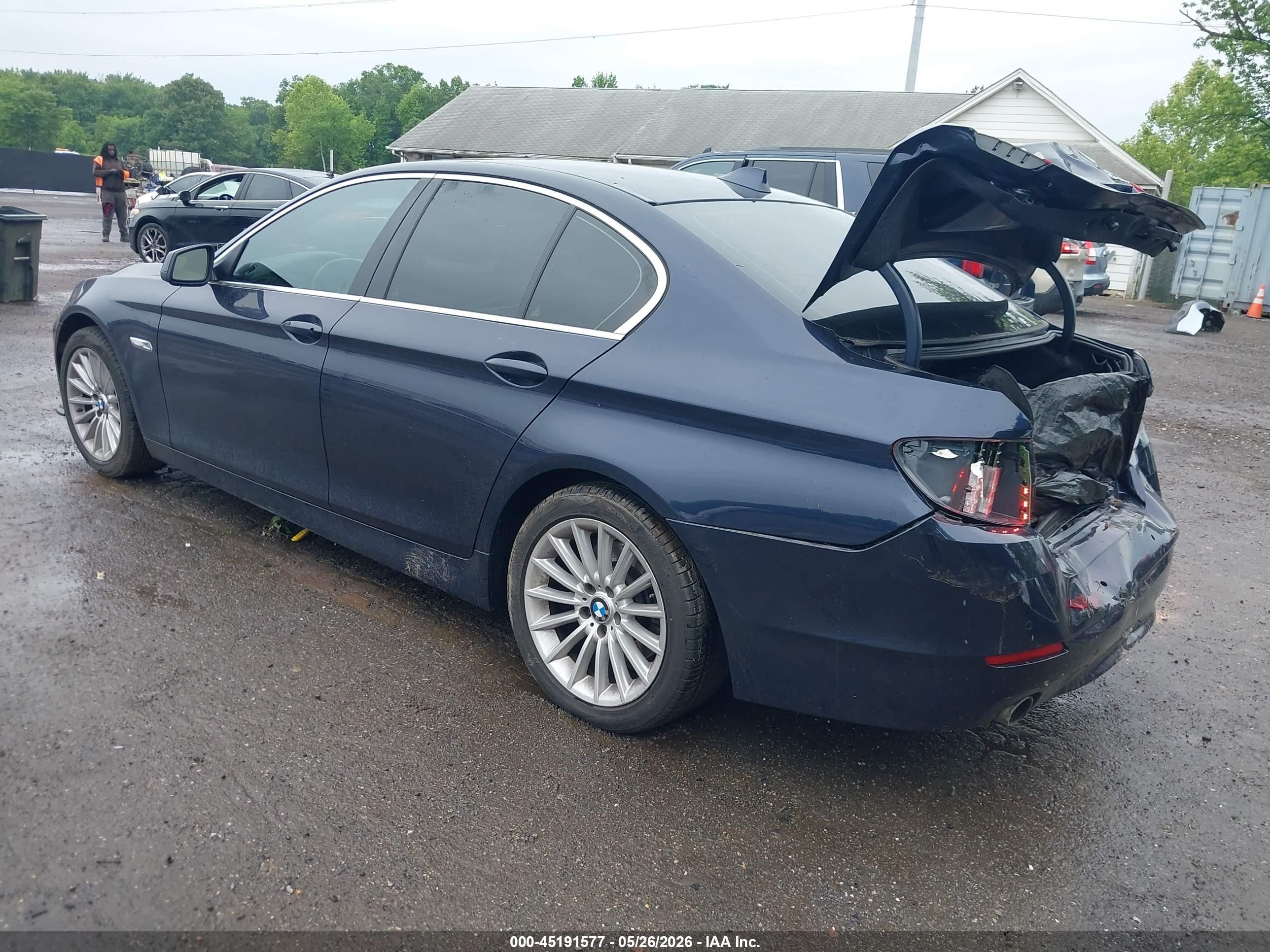 2011 Bmw 535i   Blue vin: WBAFR7C5XBC807592