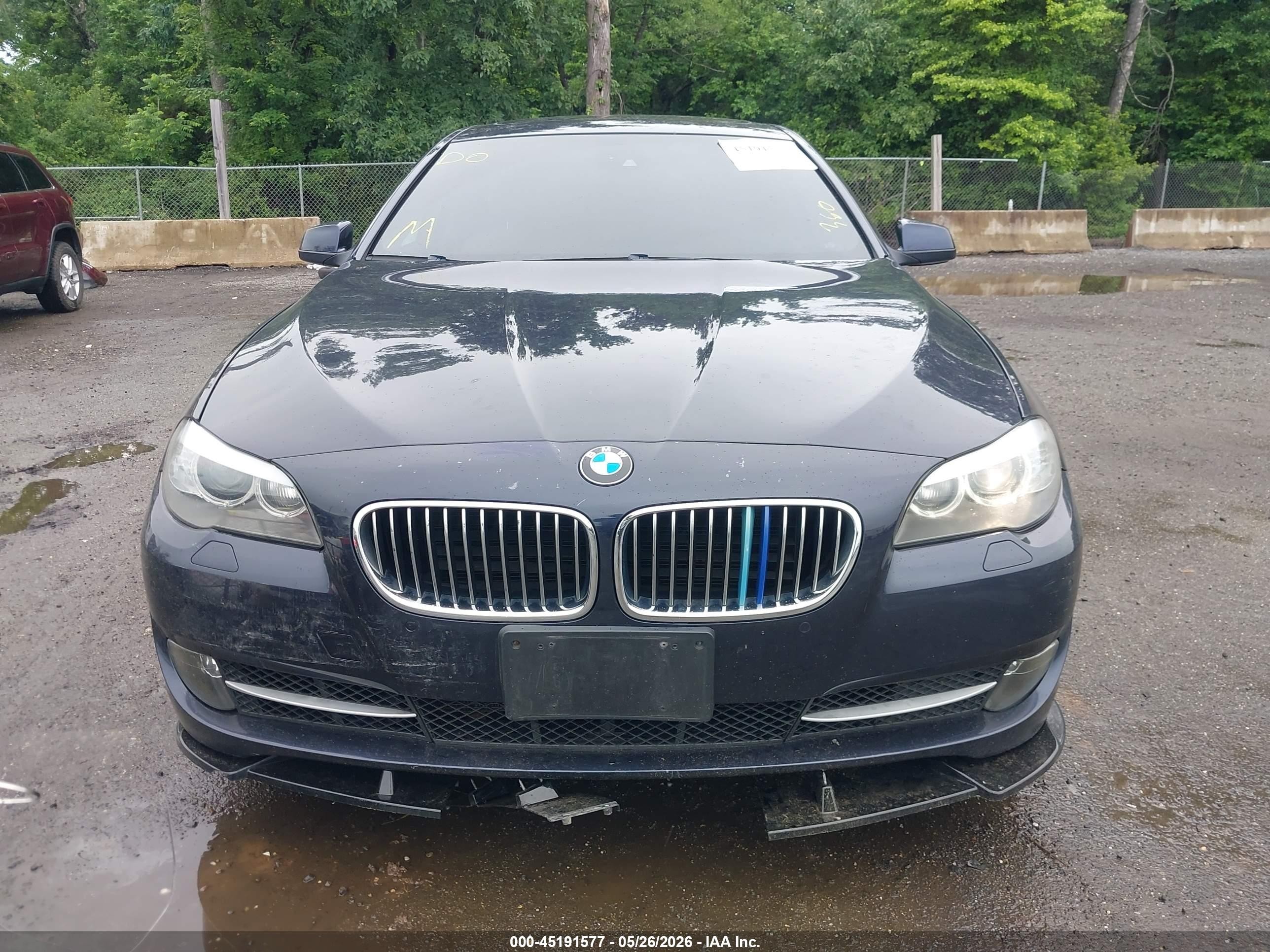 2011 Bmw 535i   Blue vin: WBAFR7C5XBC807592