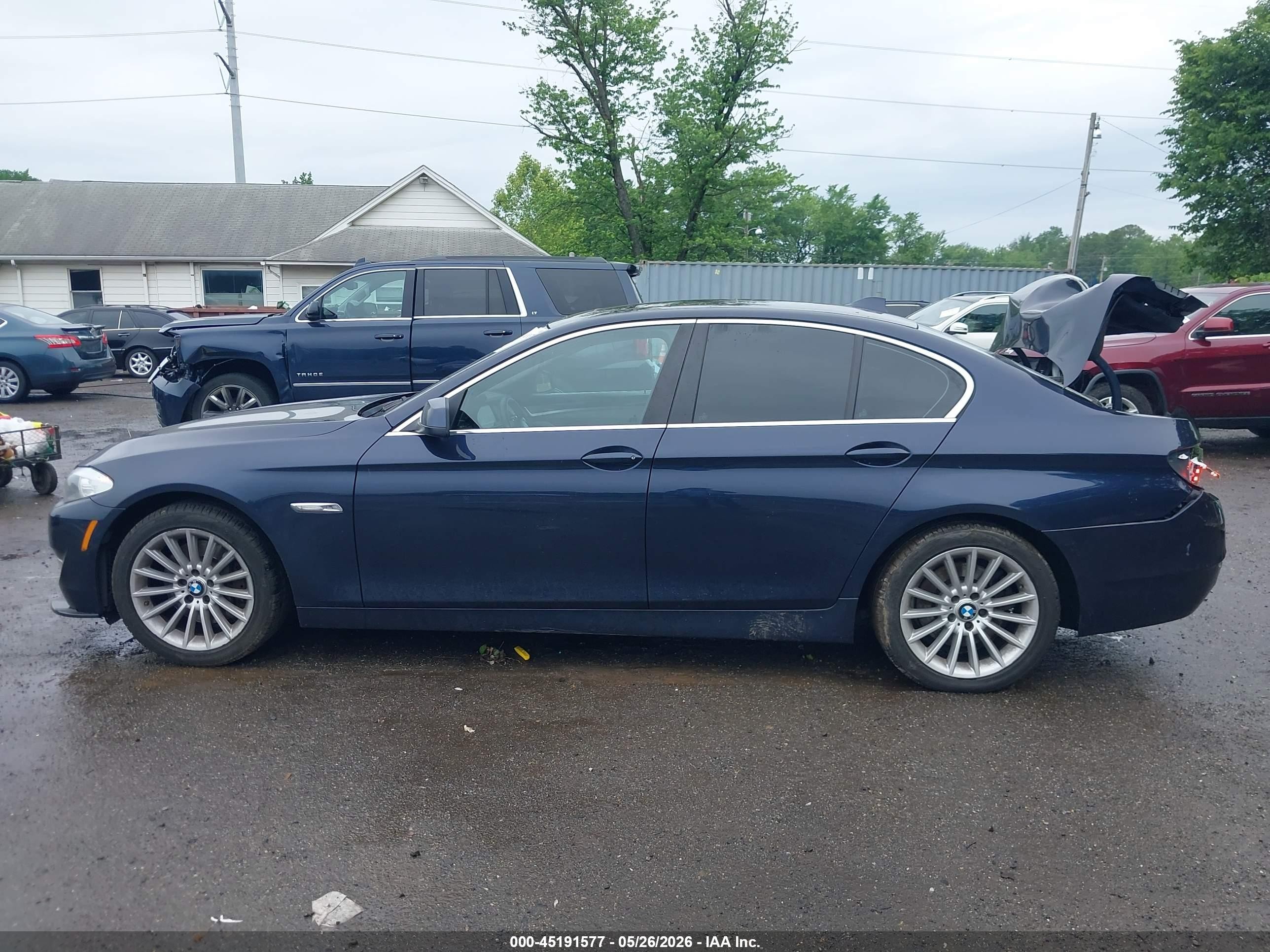 2011 Bmw 535i   Blue vin: WBAFR7C5XBC807592