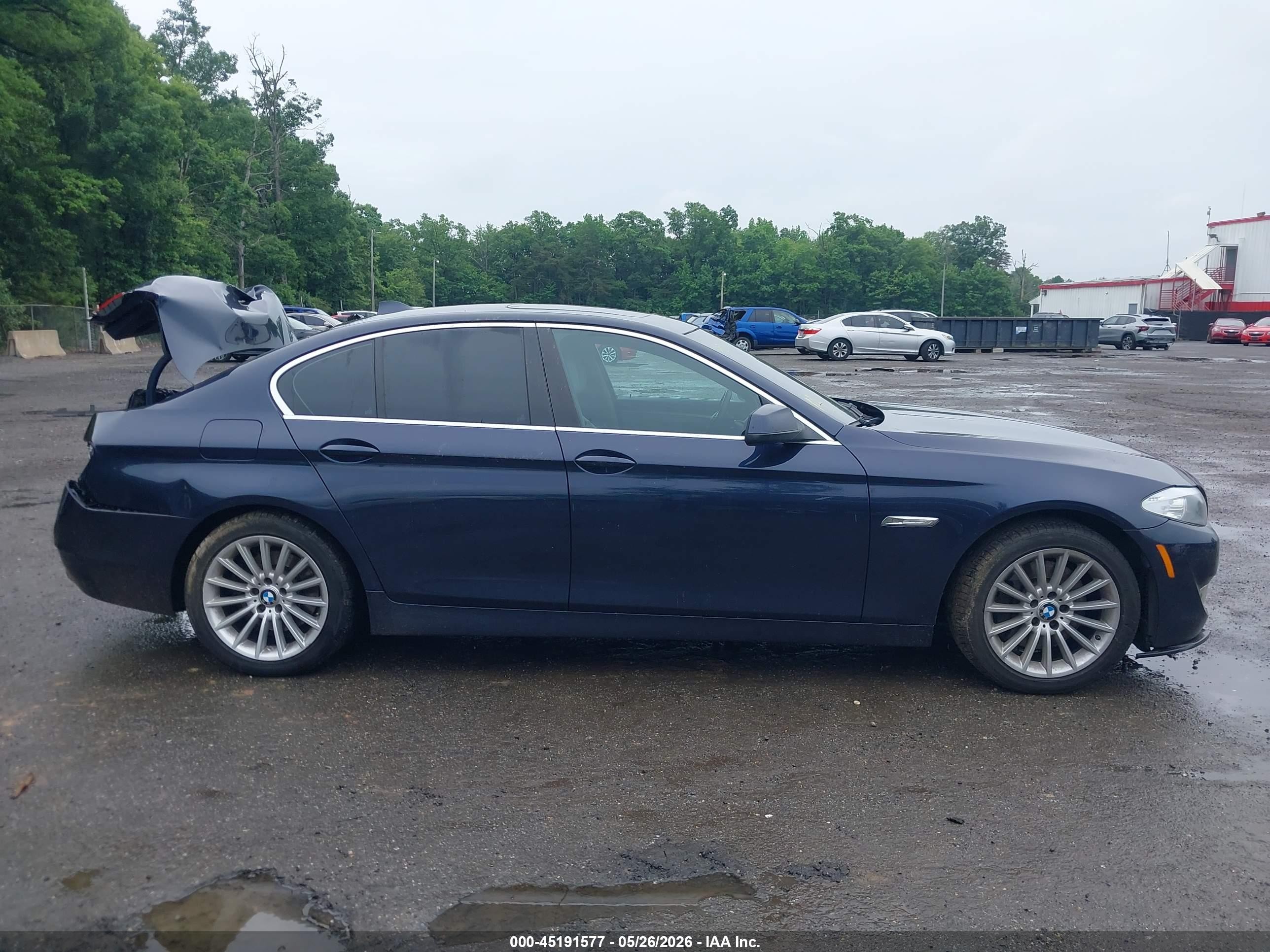 2011 Bmw 535i   Blue vin: WBAFR7C5XBC807592