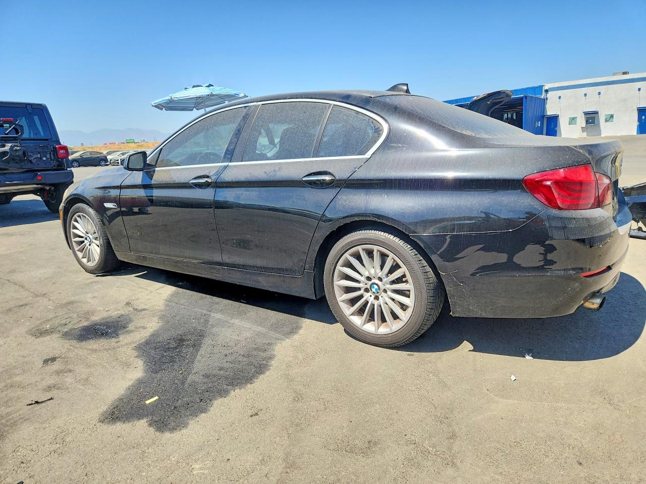 2012 Bmw 535 I Black vin: WBAFR7C5XCC815886