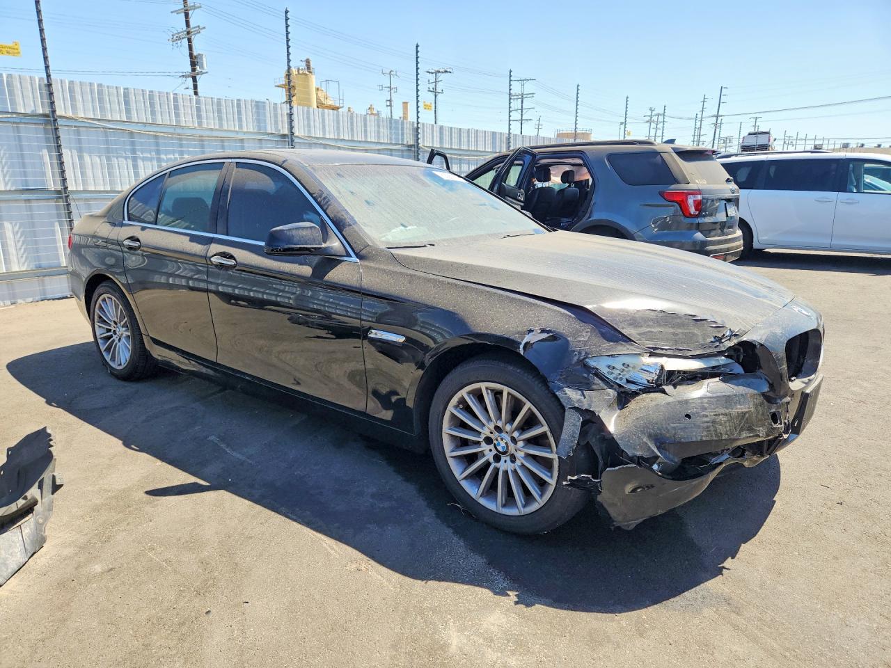2012 Bmw 535 I Black vin: WBAFR7C5XCC815886