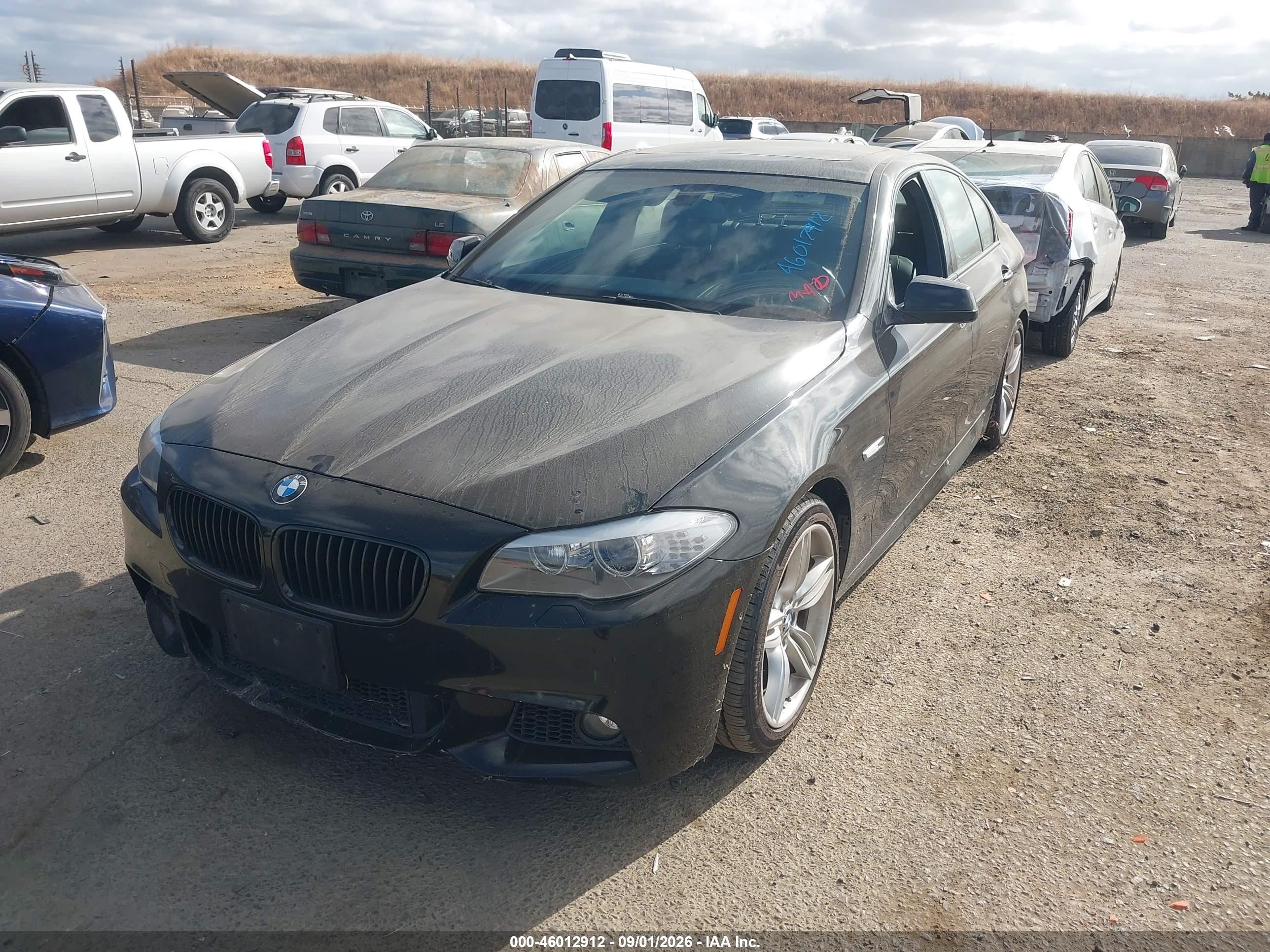 2013 Bmw 535i   Black vin: WBAFR7C5XDC820068