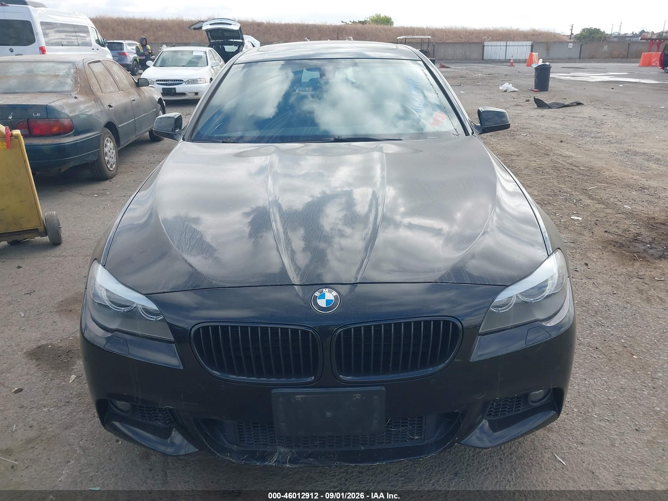 2013 Bmw 535i   Black vin: WBAFR7C5XDC820068