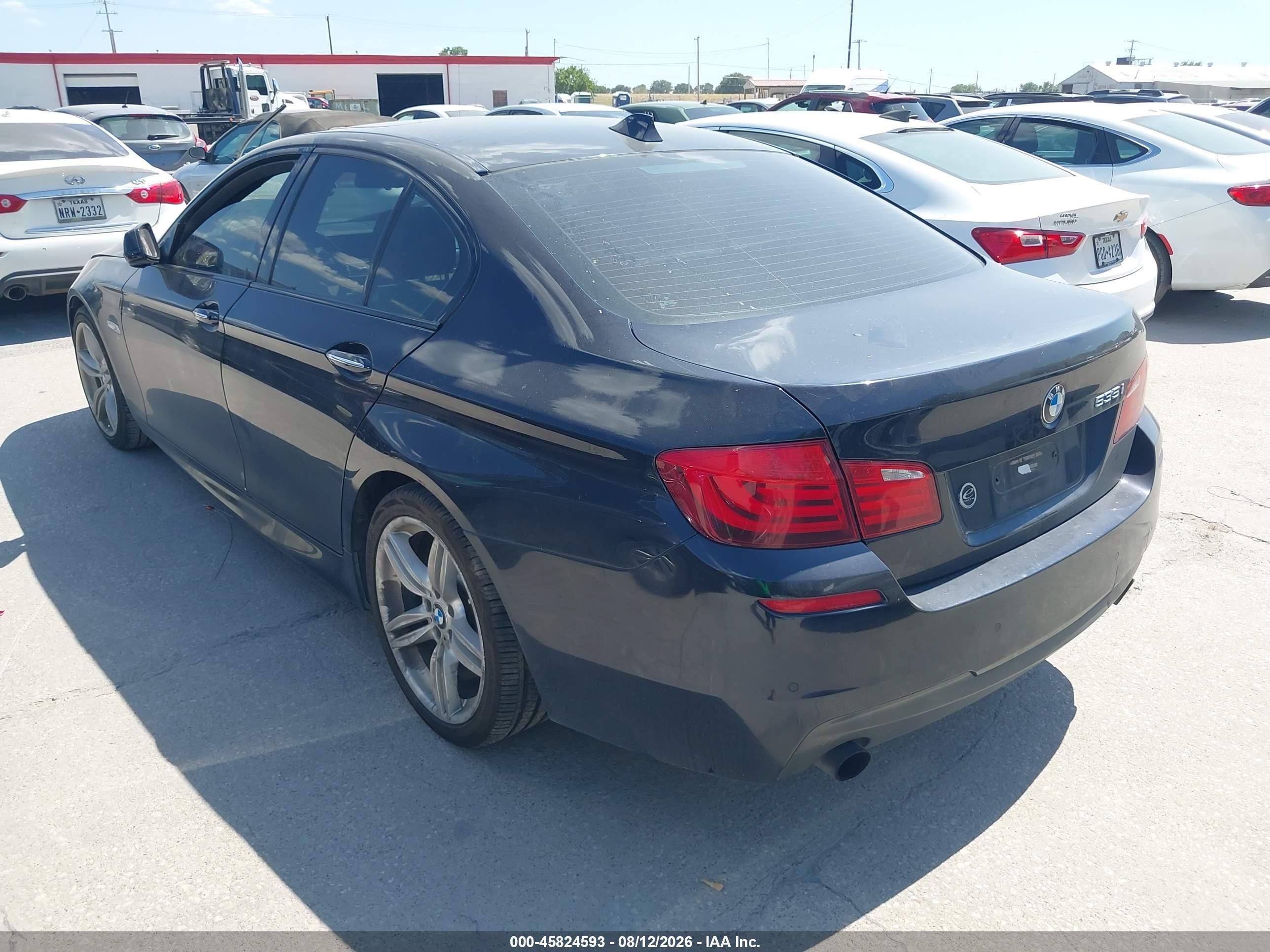 2013 Bmw 535i   Navy vin: WBAFR7C5XDC820152