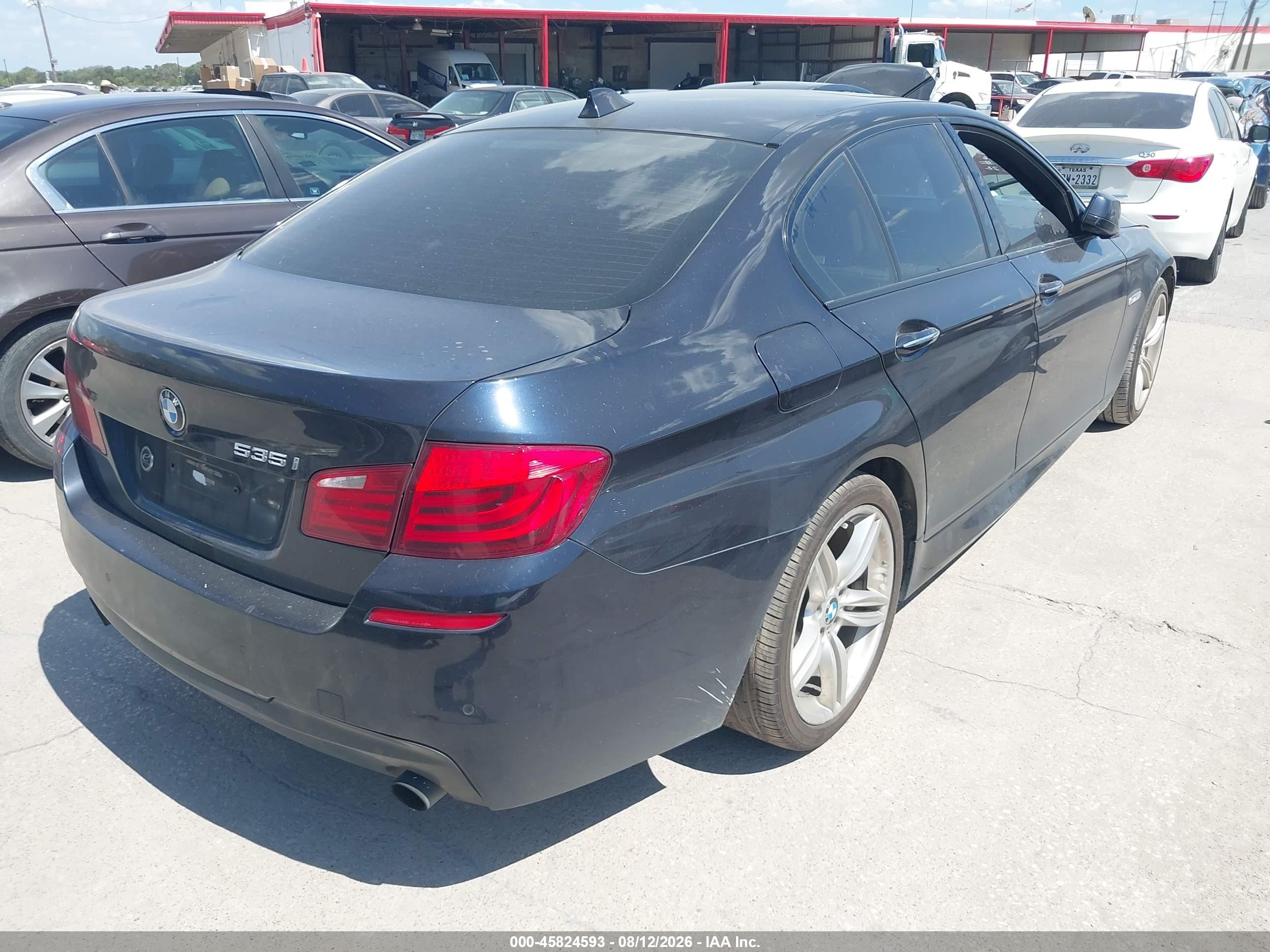 2013 Bmw 535i   Navy vin: WBAFR7C5XDC820152