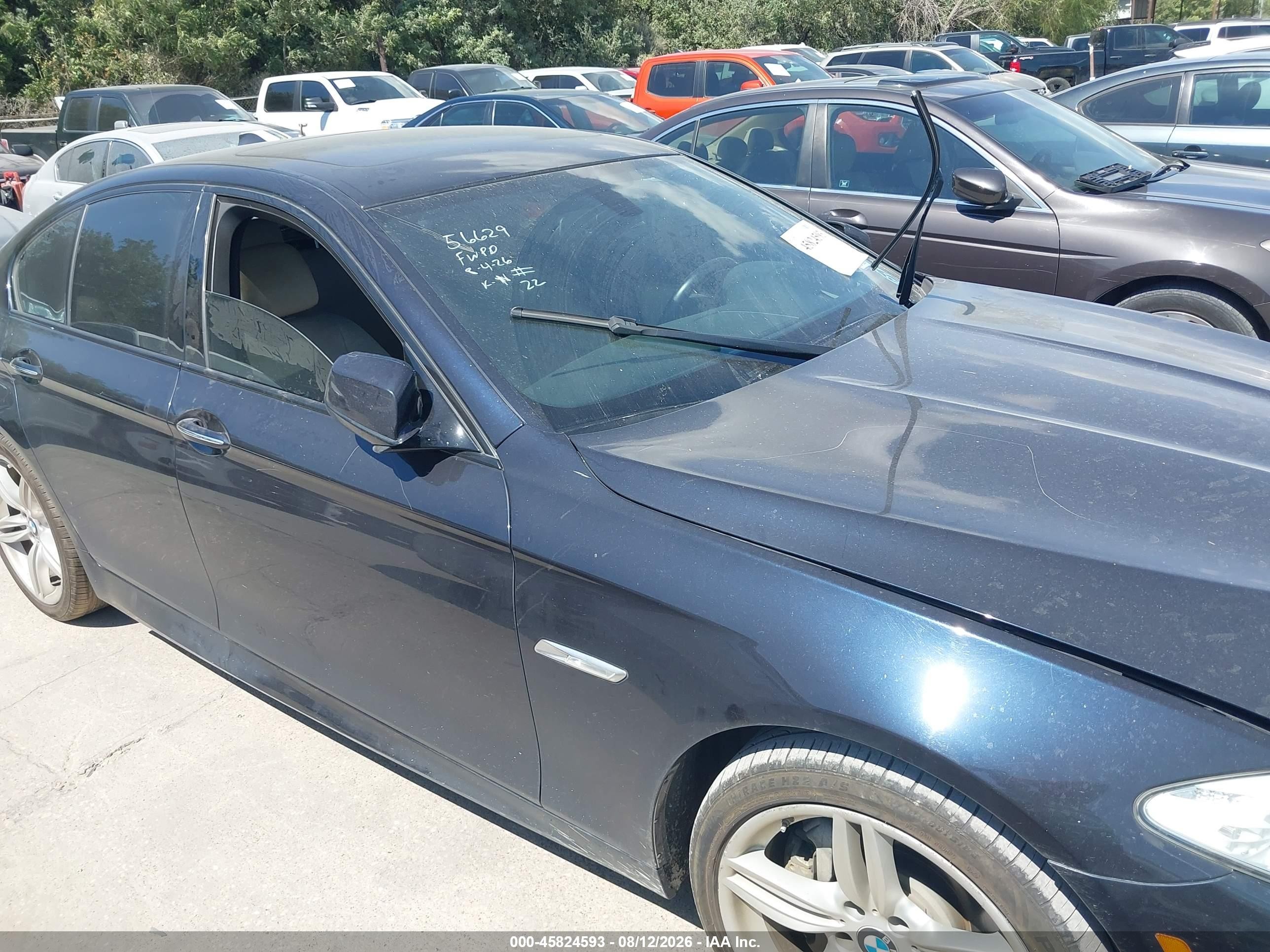 2013 Bmw 535i   Navy vin: WBAFR7C5XDC820152
