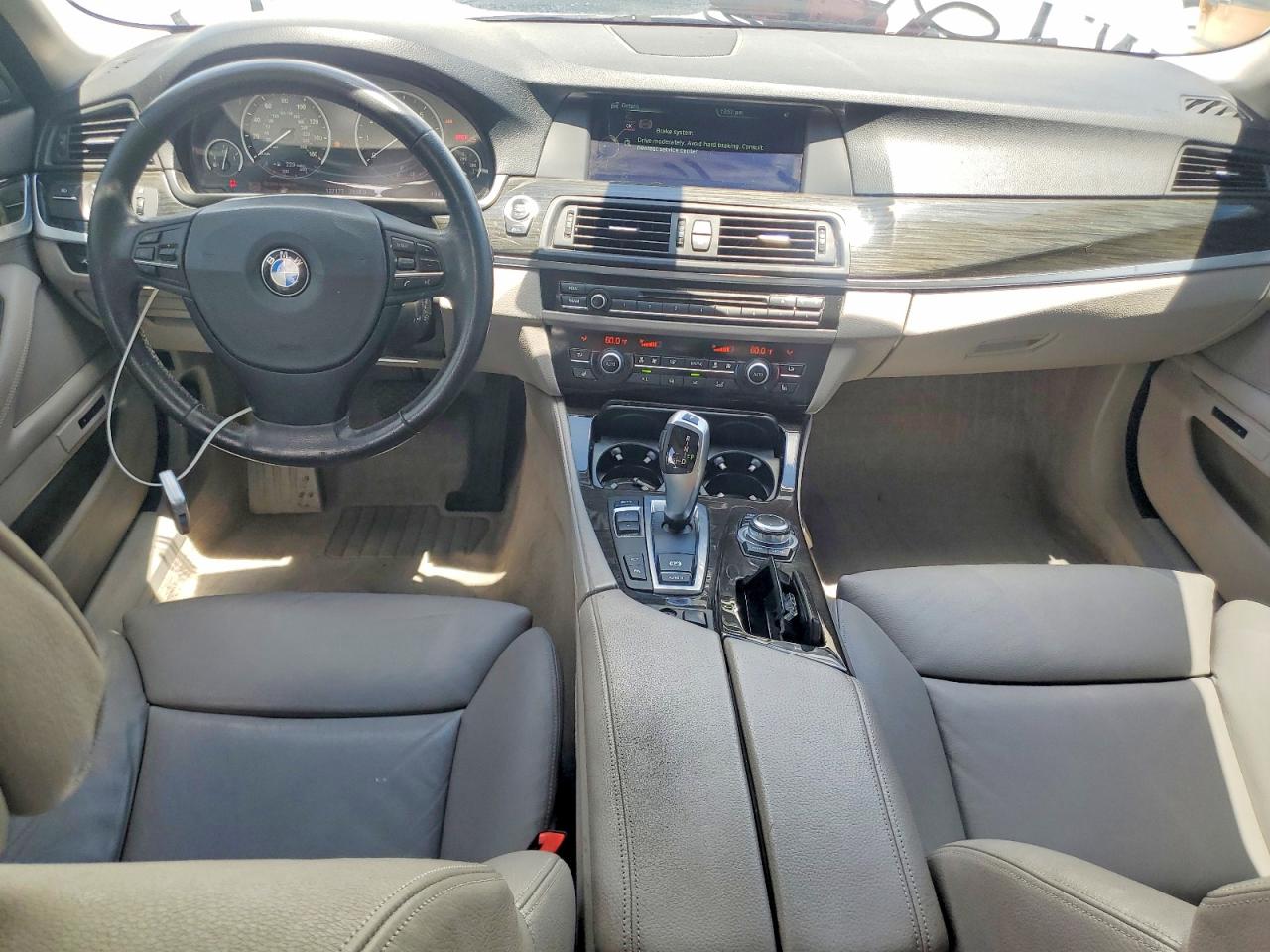 2013 Bmw 535 I White vin: WBAFR7C5XDC823293