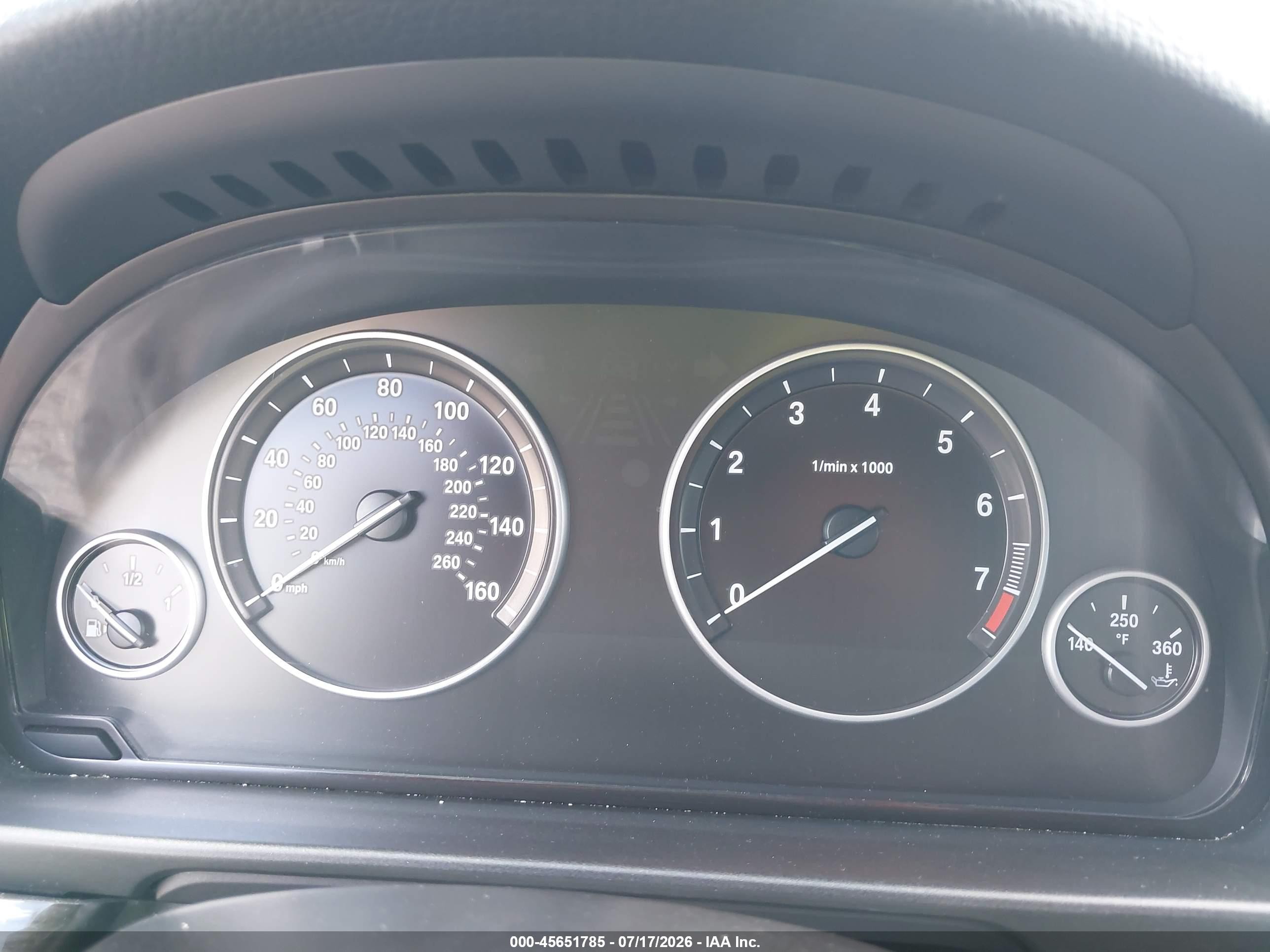 2013 Bmw 535i   Silver vin: WBAFR7C5XDC824069