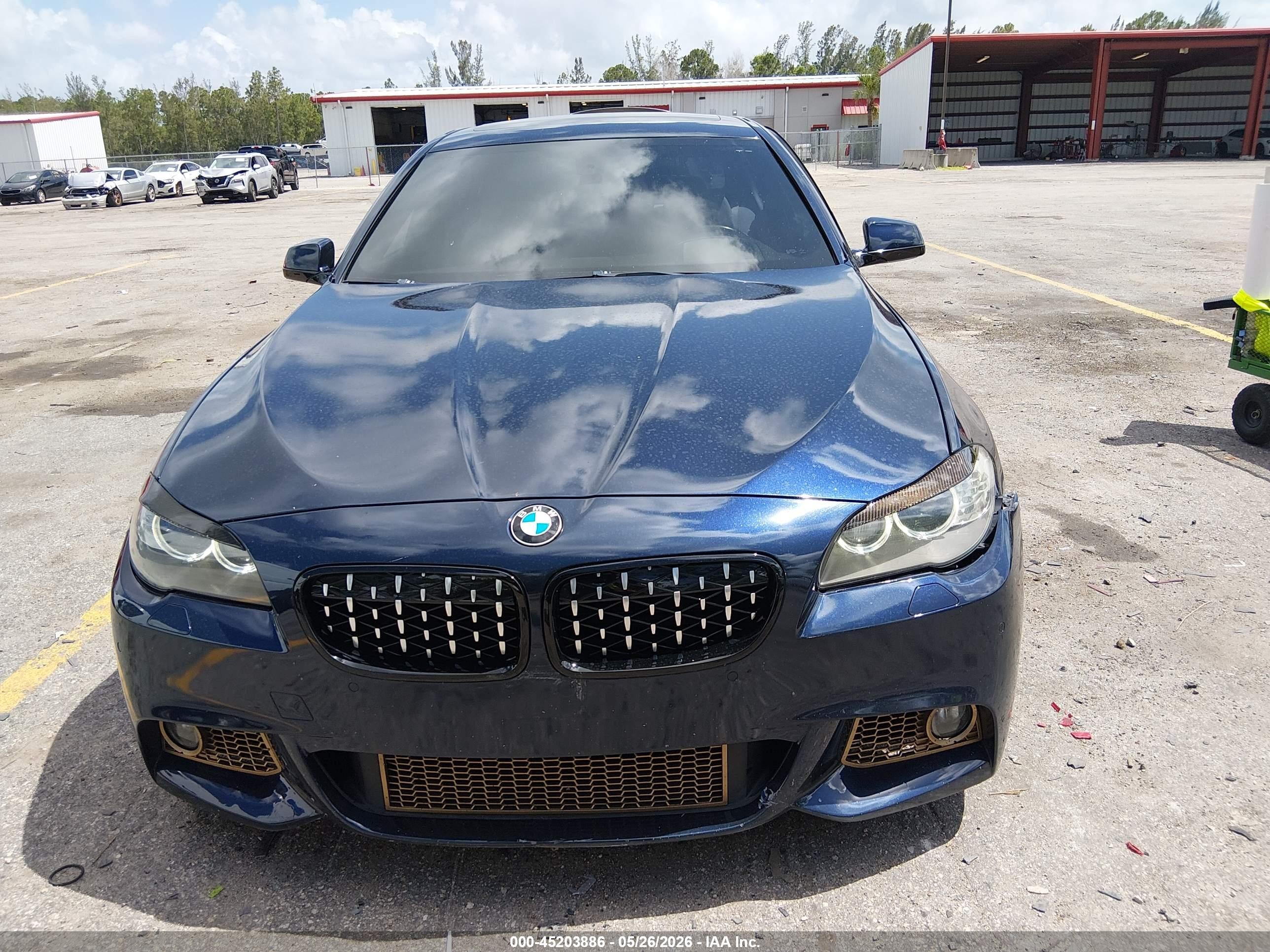2013 Bmw 535i   Blue vin: WBAFR7C5XDC824329