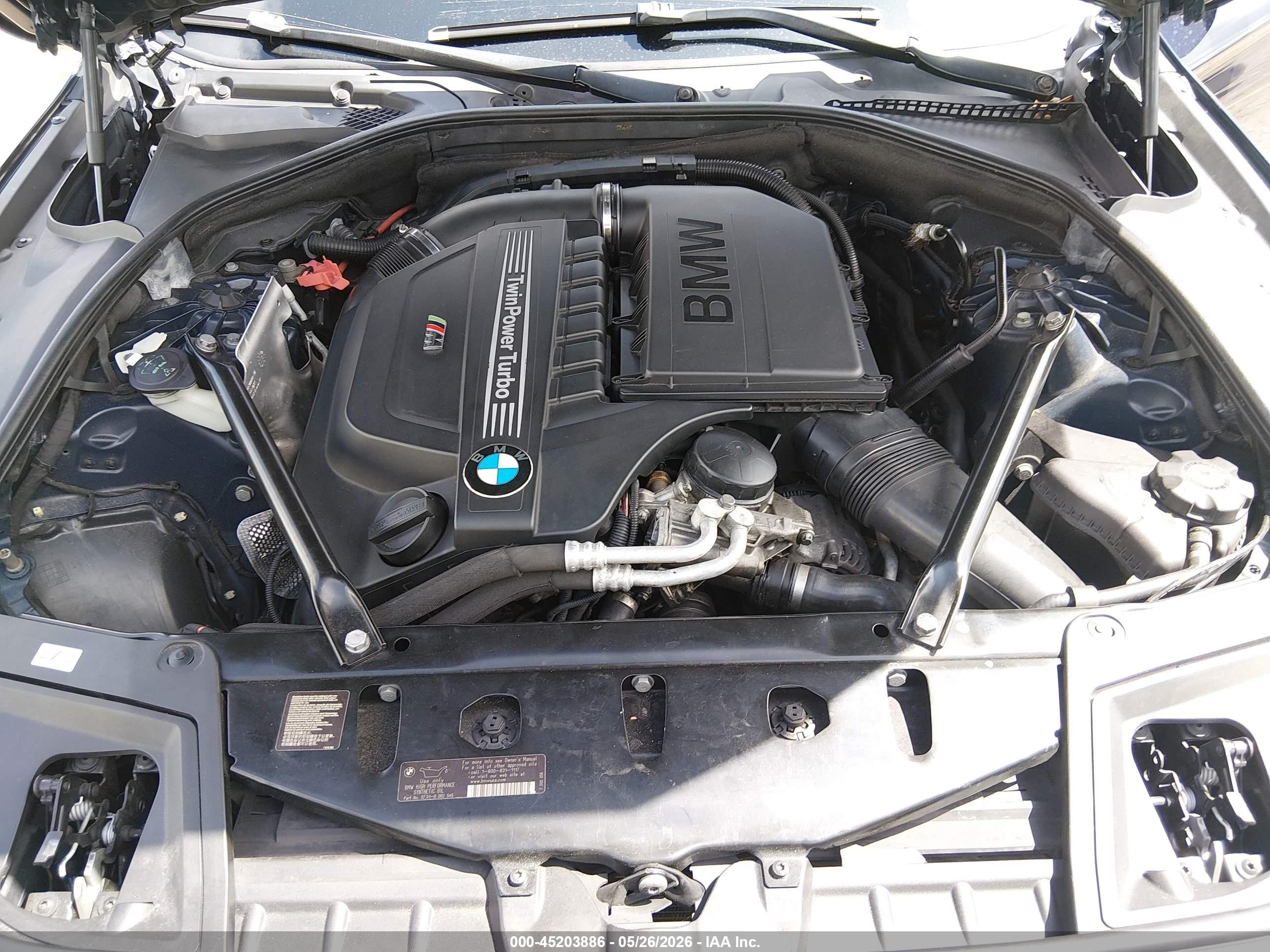 2013 Bmw 535i   Blue vin: WBAFR7C5XDC824329