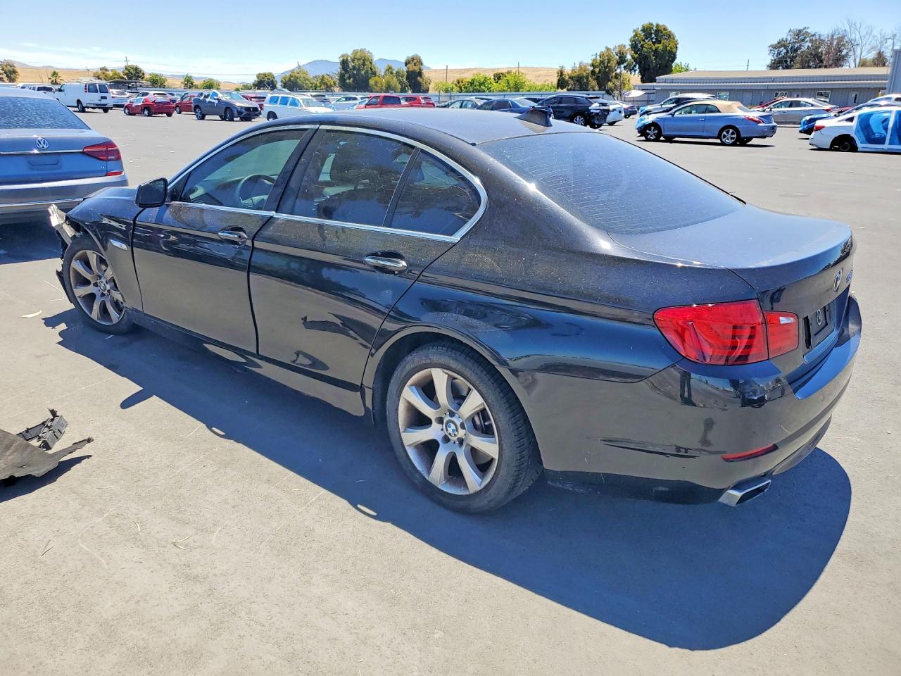 2012 Bmw 550 I Black vin: WBAFR9C50CDV58503