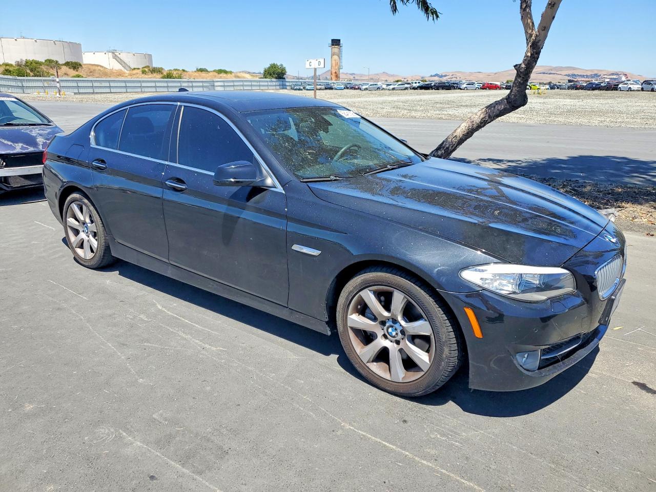 2012 Bmw 550 I Black vin: WBAFR9C50CDV58503