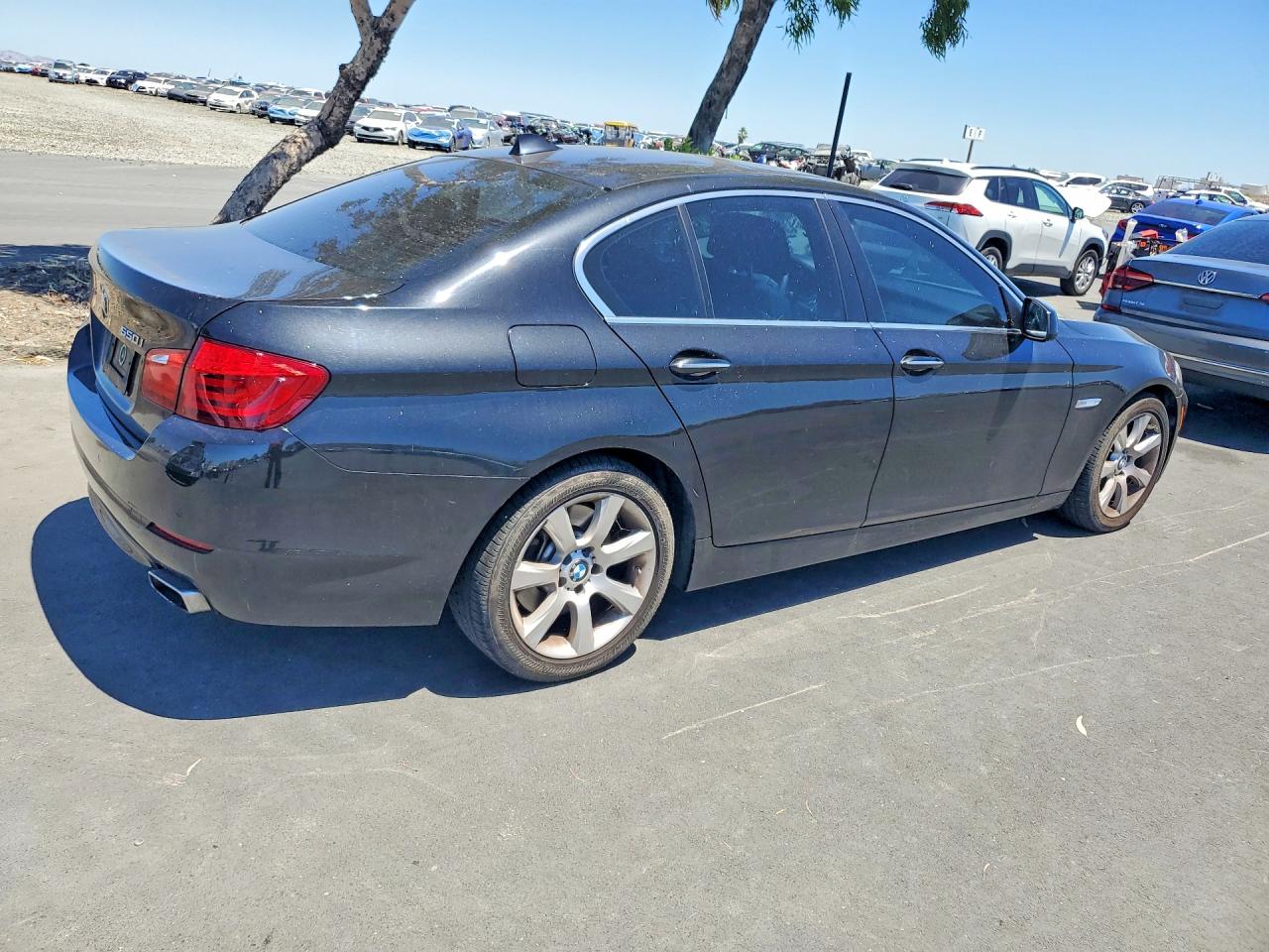 2012 Bmw 550 I Black vin: WBAFR9C50CDV58503