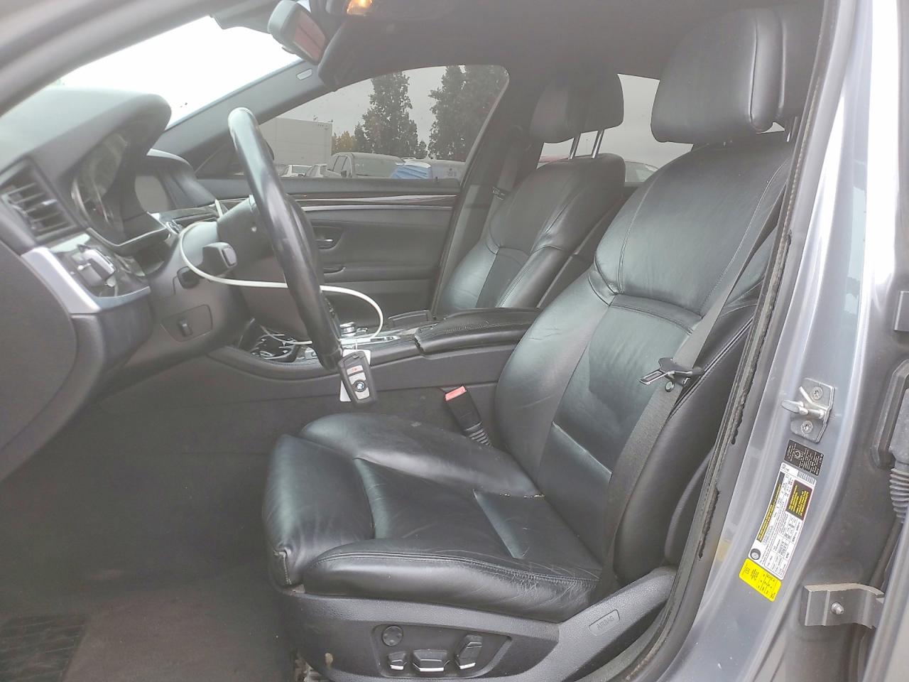 2012 Bmw 550 I Gray vin: WBAFR9C50CDV58582