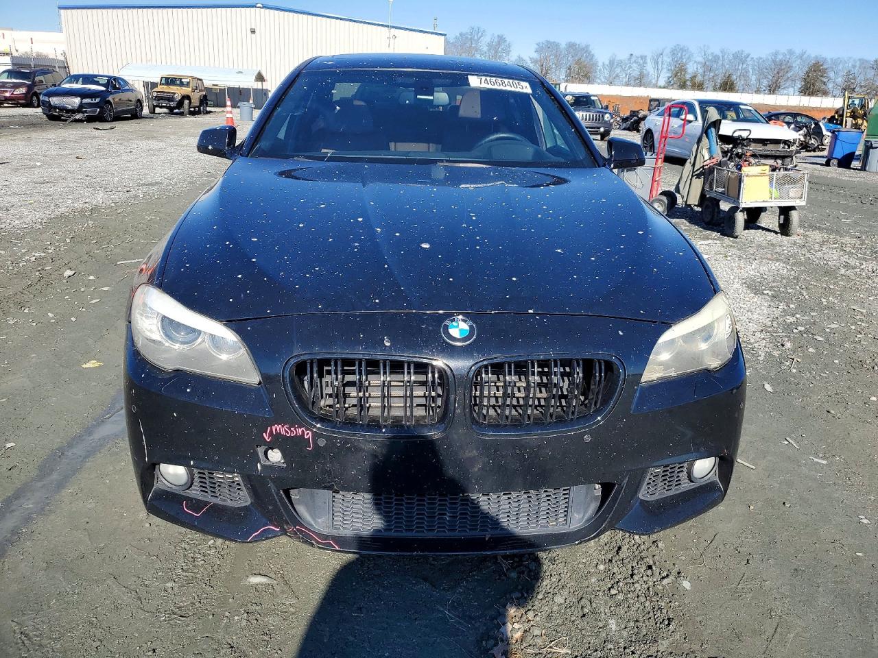 2012 Bmw 550 I Black vin: WBAFR9C50CDV59294