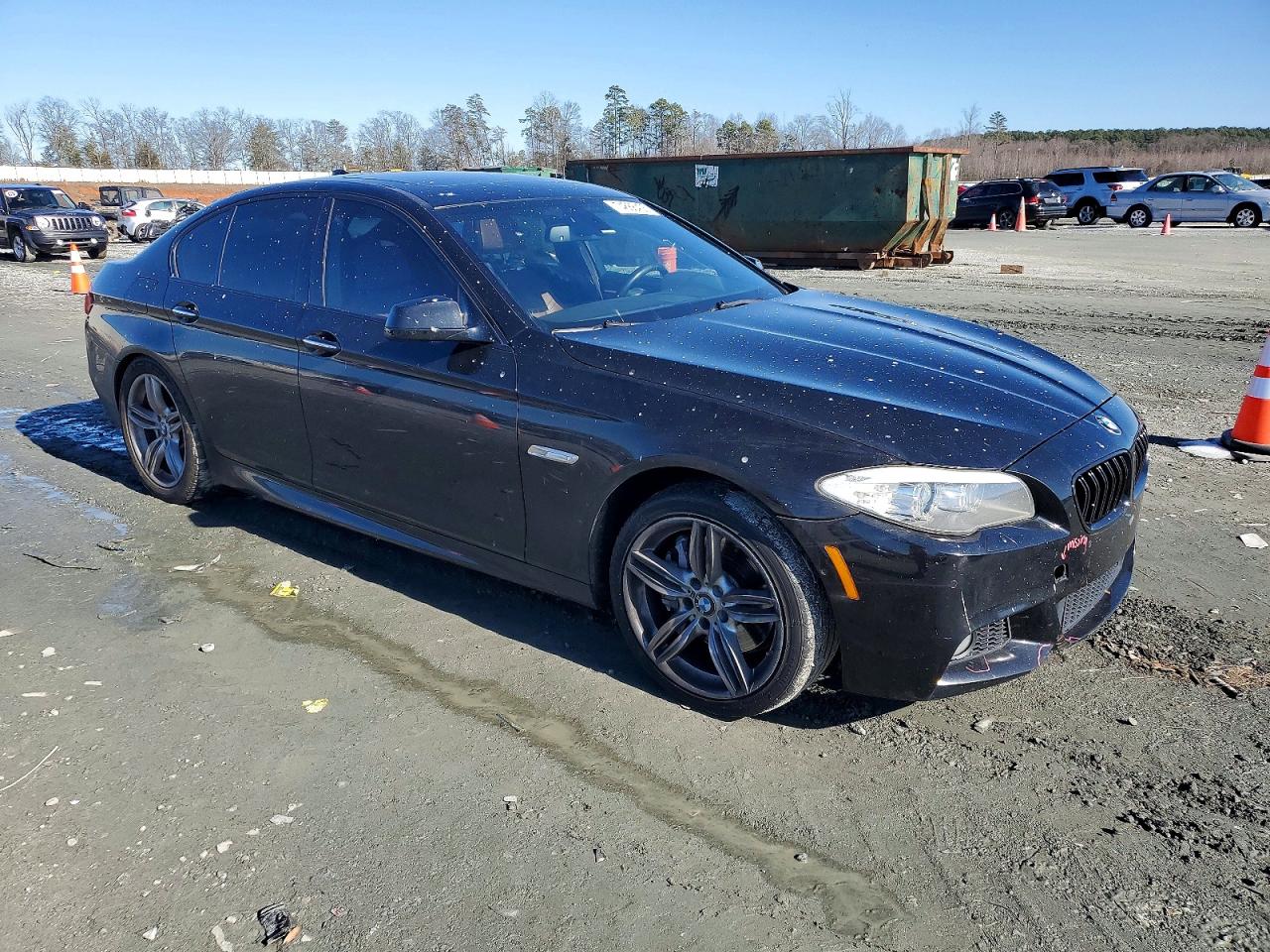 2012 Bmw 550 I Black vin: WBAFR9C50CDV59294