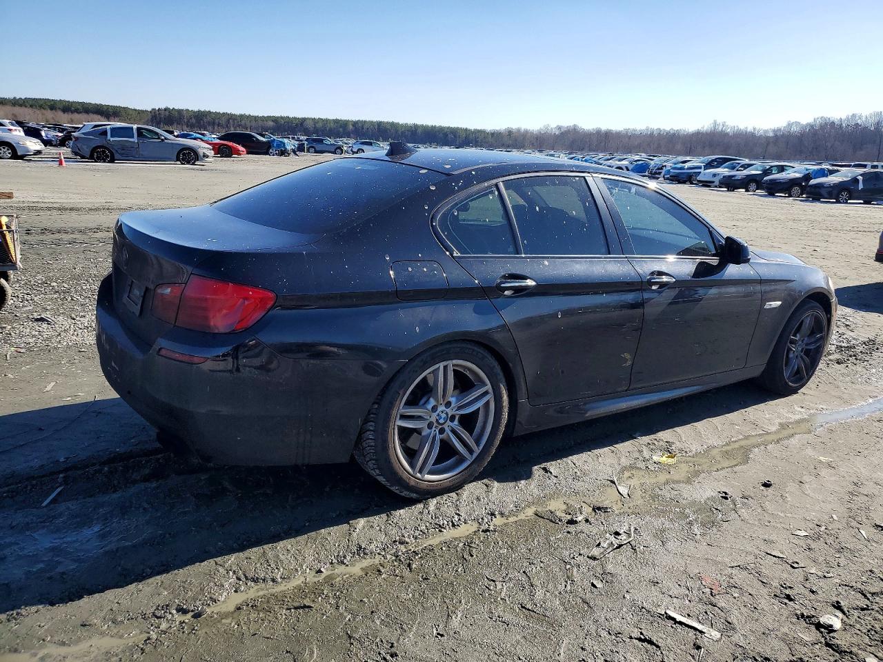 2012 Bmw 550 I Black vin: WBAFR9C50CDV59294