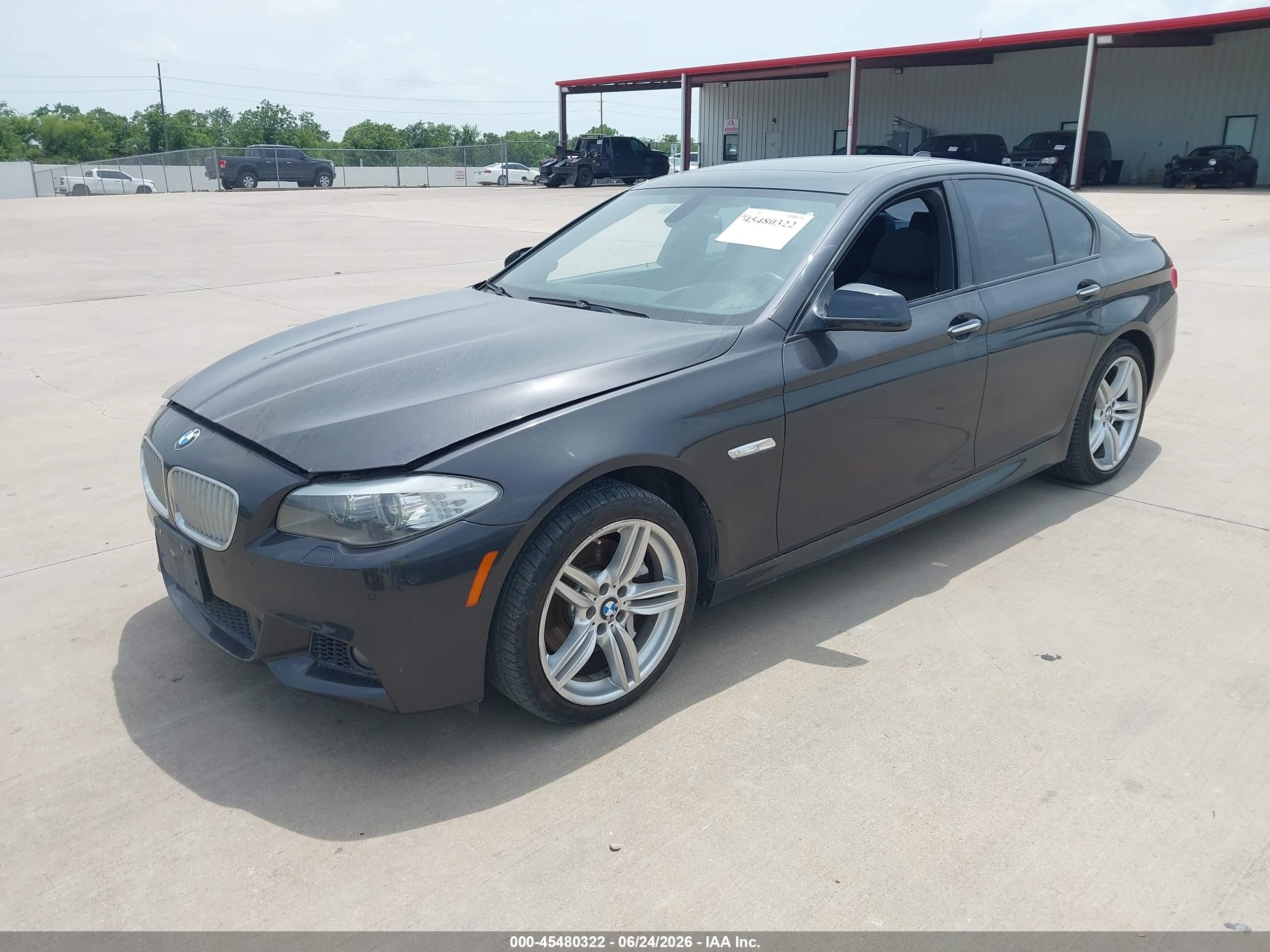 2012 Bmw 550i   Black vin: WBAFR9C50CDX79020