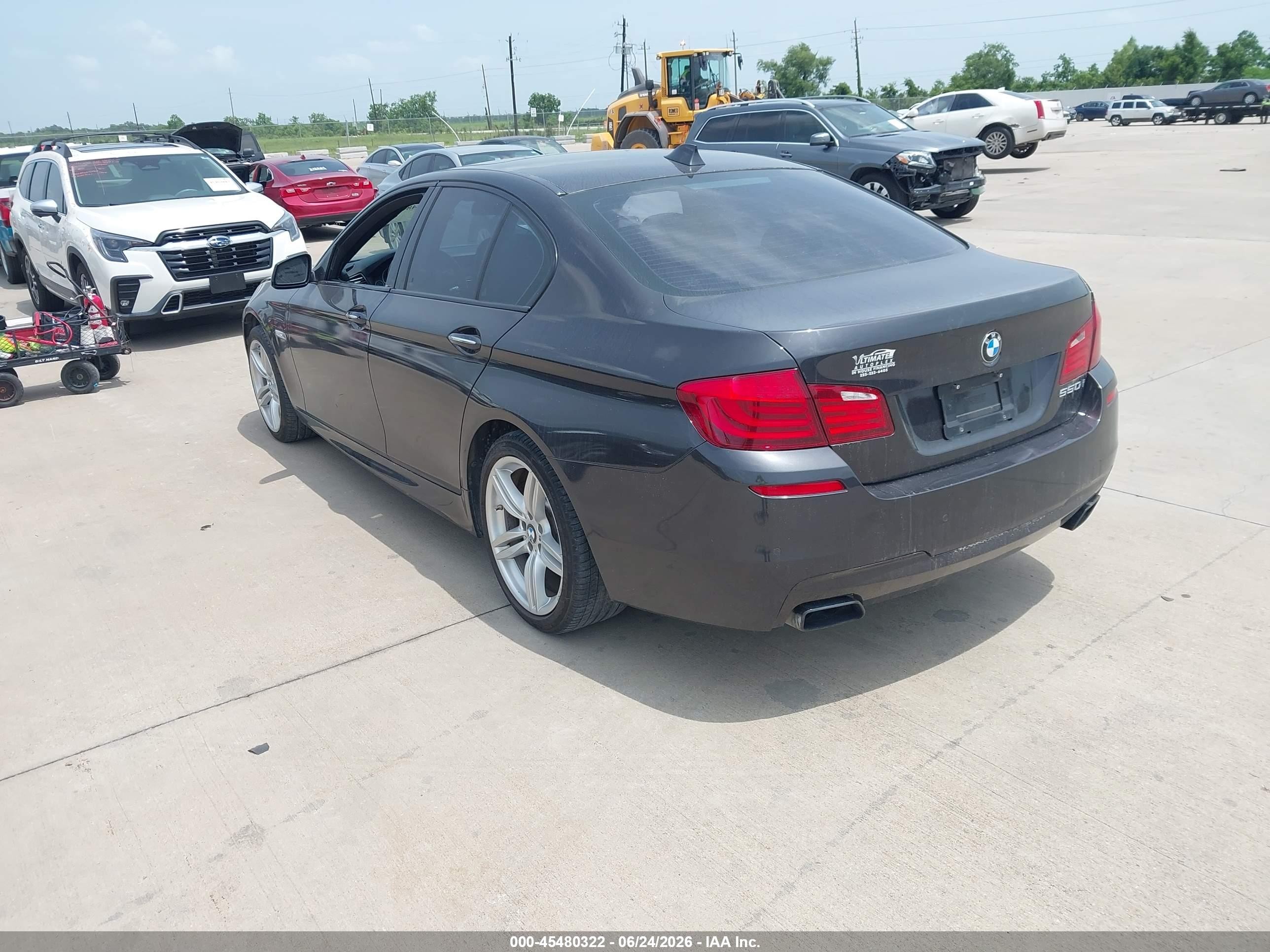 2012 Bmw 550i   Black vin: WBAFR9C50CDX79020