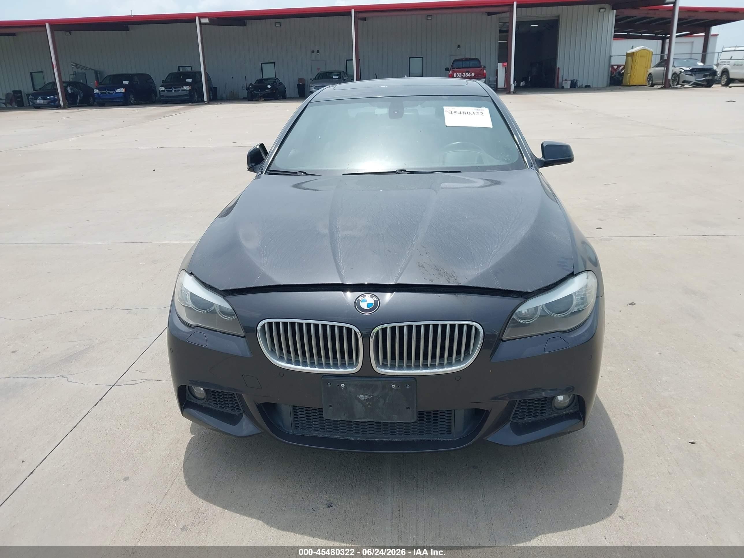 2012 Bmw 550i   Black vin: WBAFR9C50CDX79020