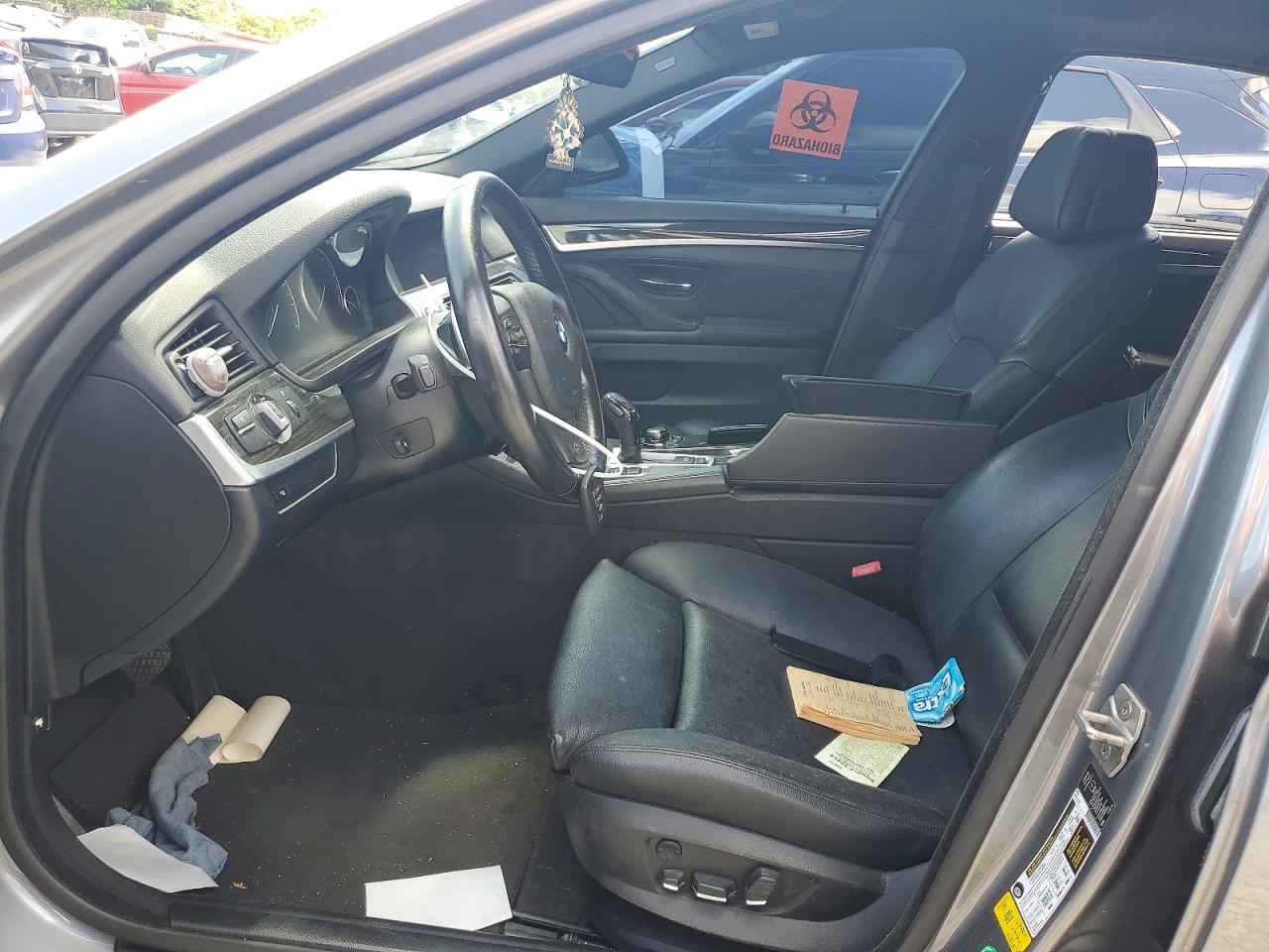 2013 Bmw 550 I Gray vin: WBAFR9C50DDX79875