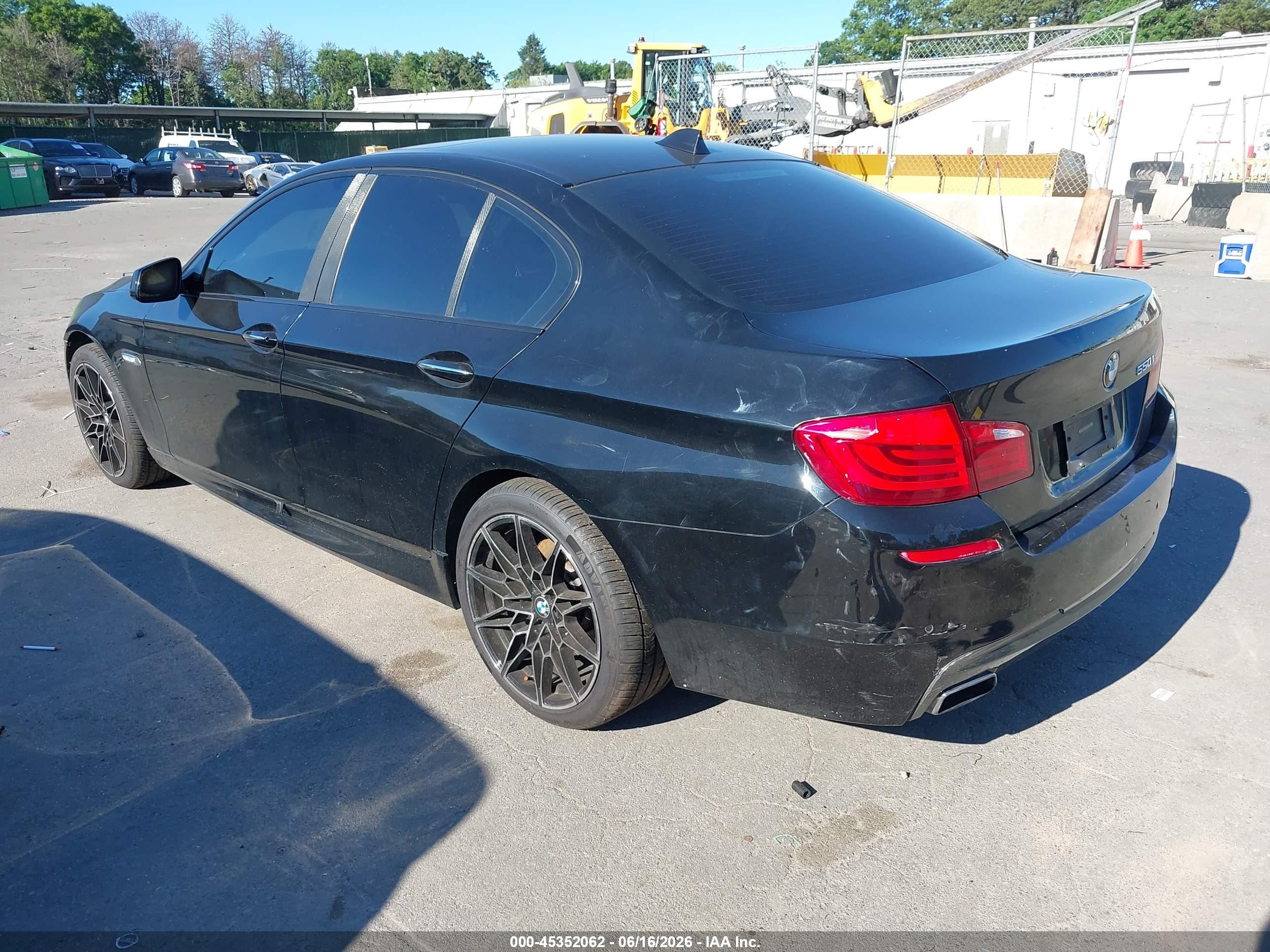2011 Bmw 550i   Black vin: WBAFR9C51BC270249
