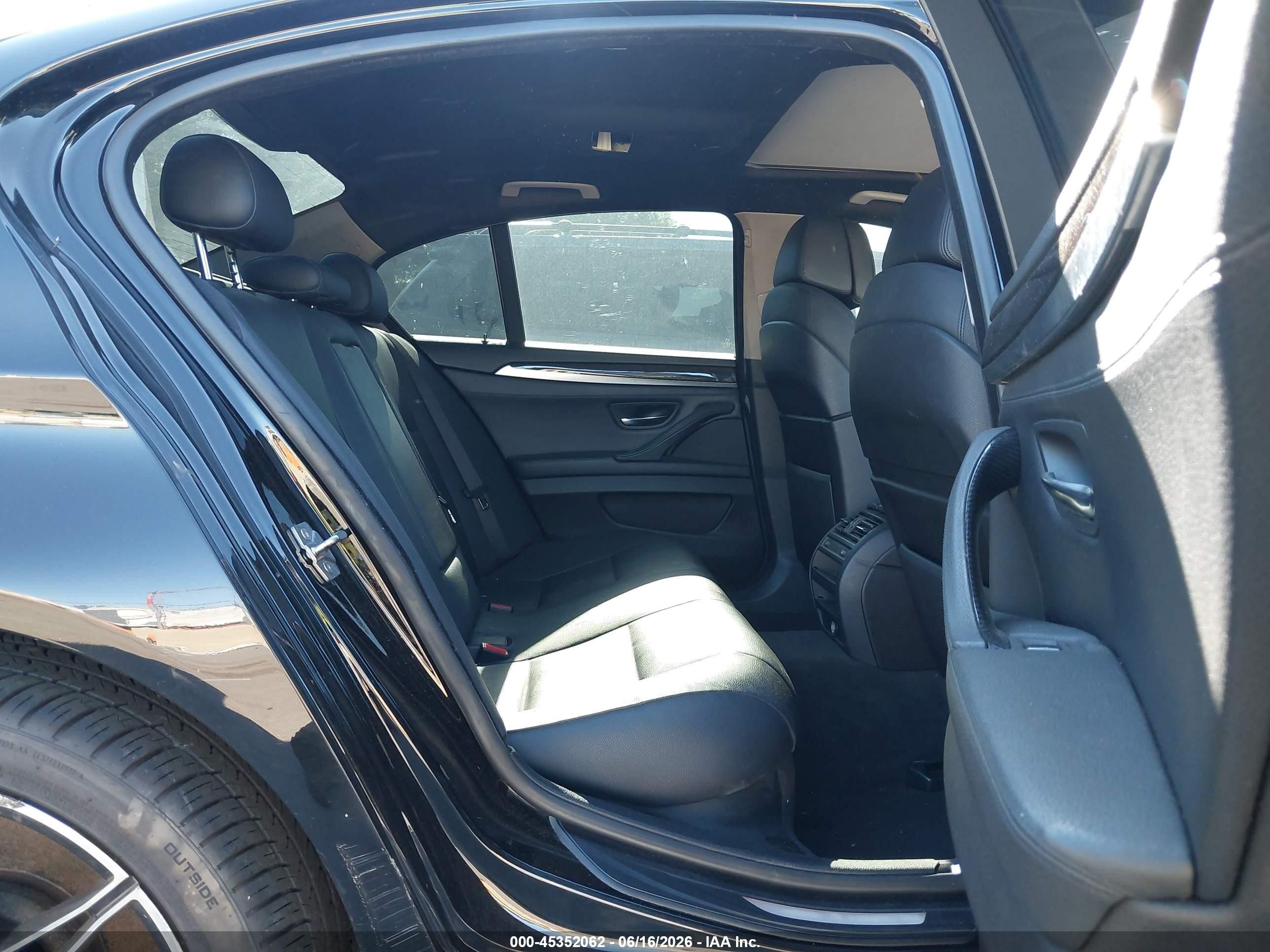 2011 Bmw 550i   Black vin: WBAFR9C51BC270249