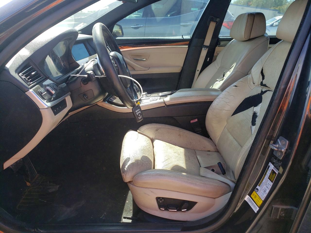 2011 Bmw 550 I Gray vin: WBAFR9C51BC757130