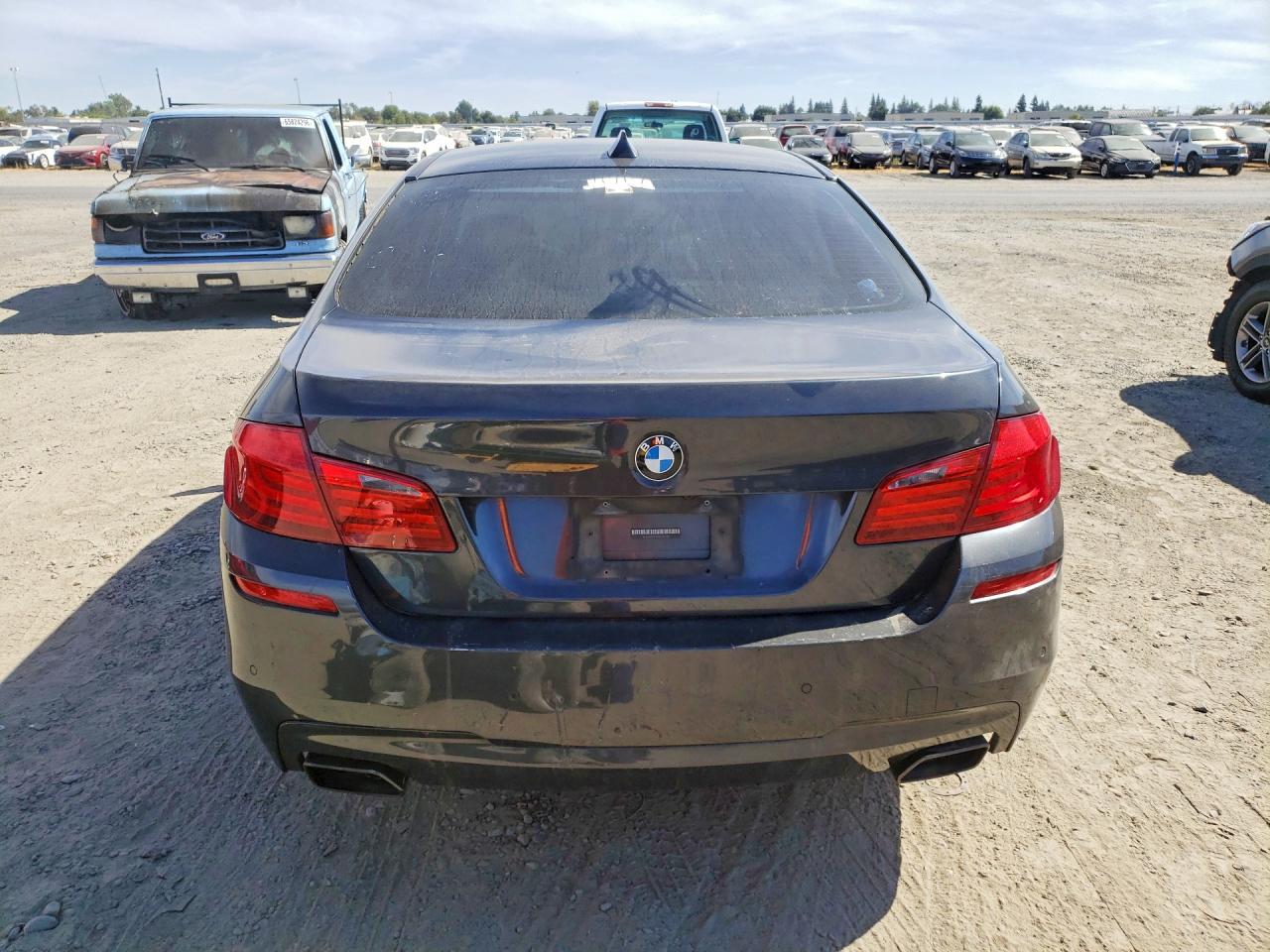 2011 Bmw 550 I Gray vin: WBAFR9C51BC757130
