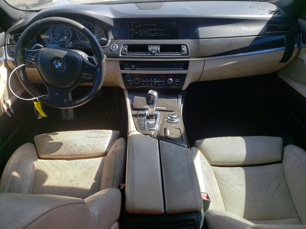 2011 Bmw 550 I Gray vin: WBAFR9C51BC757130
