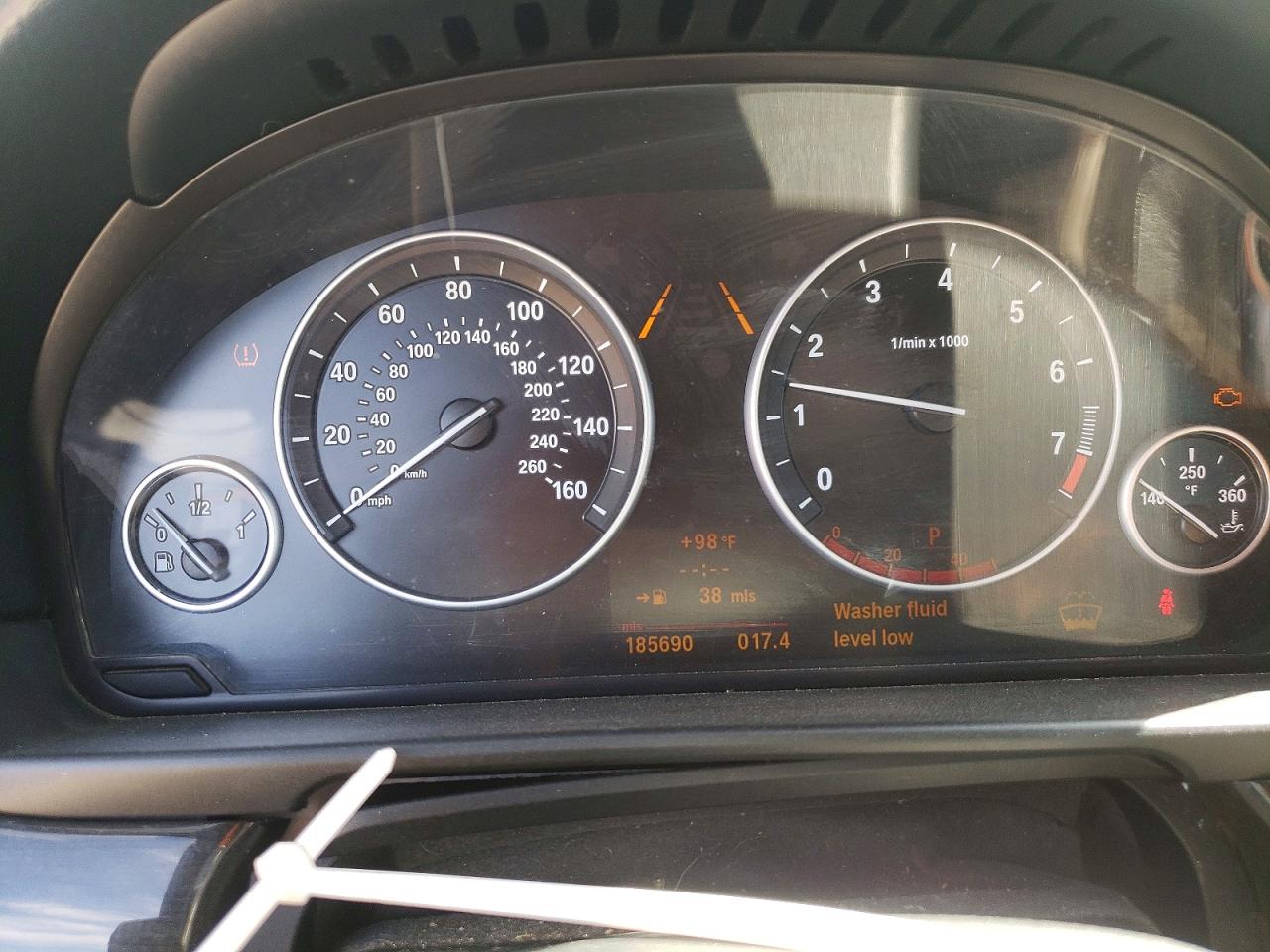 2011 Bmw 550 I Gray vin: WBAFR9C51BC757130