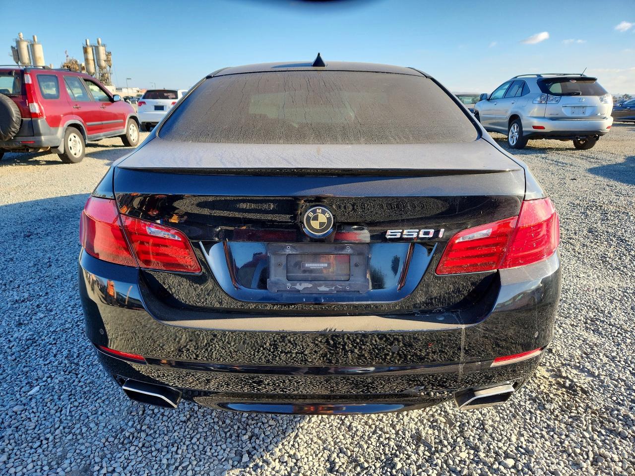2011 Bmw 550 I Black vin: WBAFR9C51BDE81755